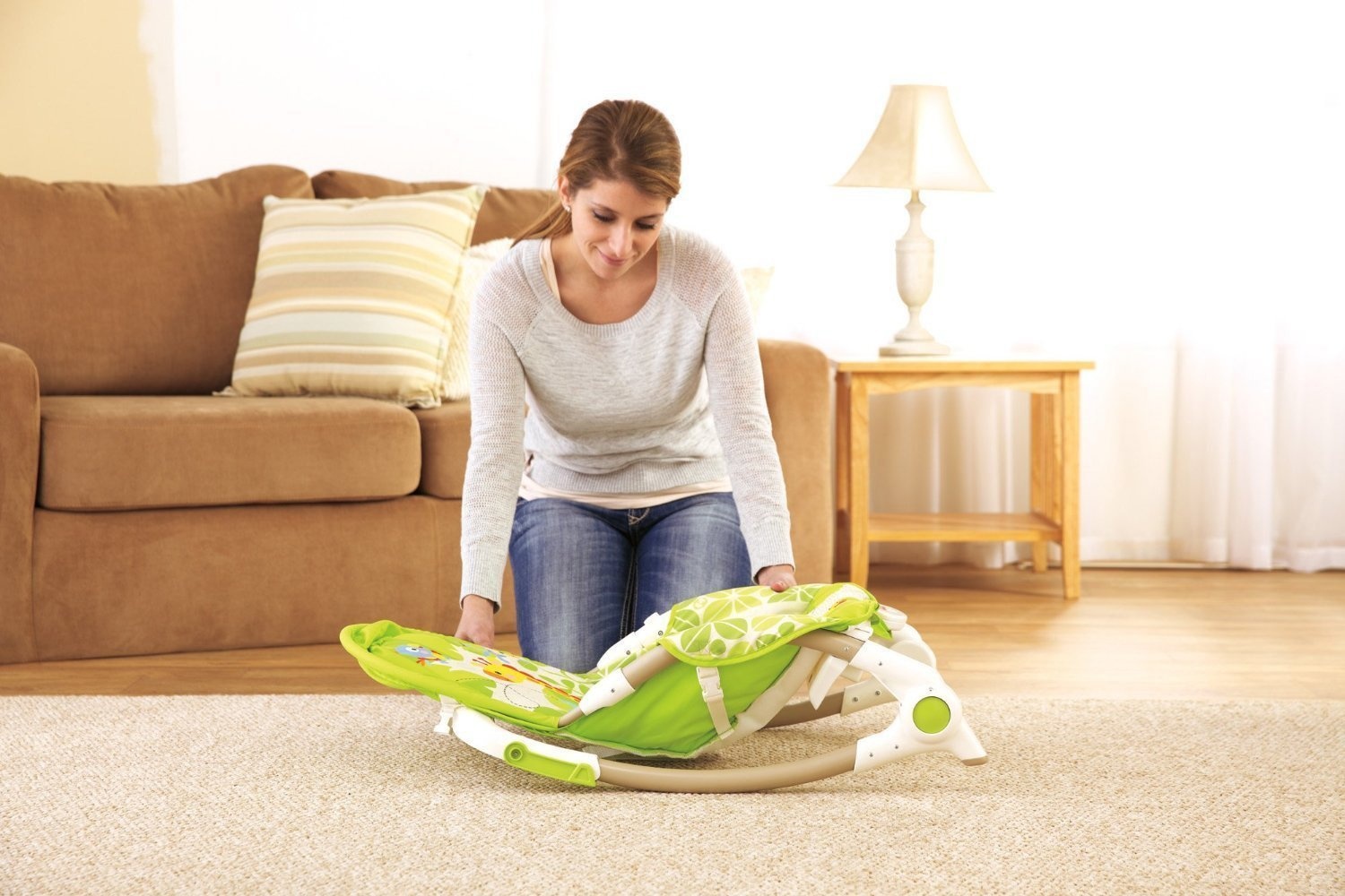 Ghế rung Fisher Price - Rainforest Friends X7047 hình 4