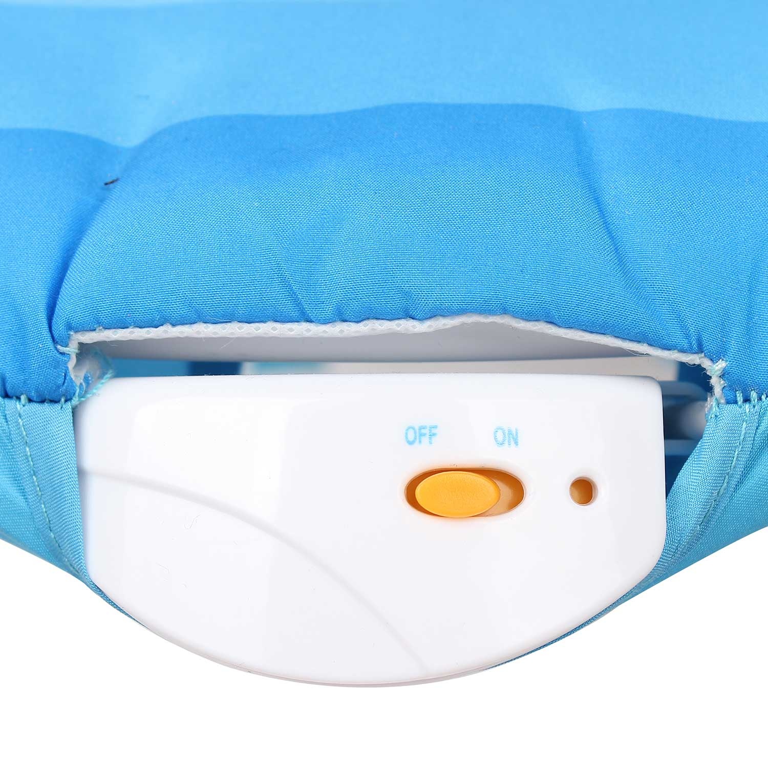 Ghế rung Kiza Elephant màu xanh hình 5