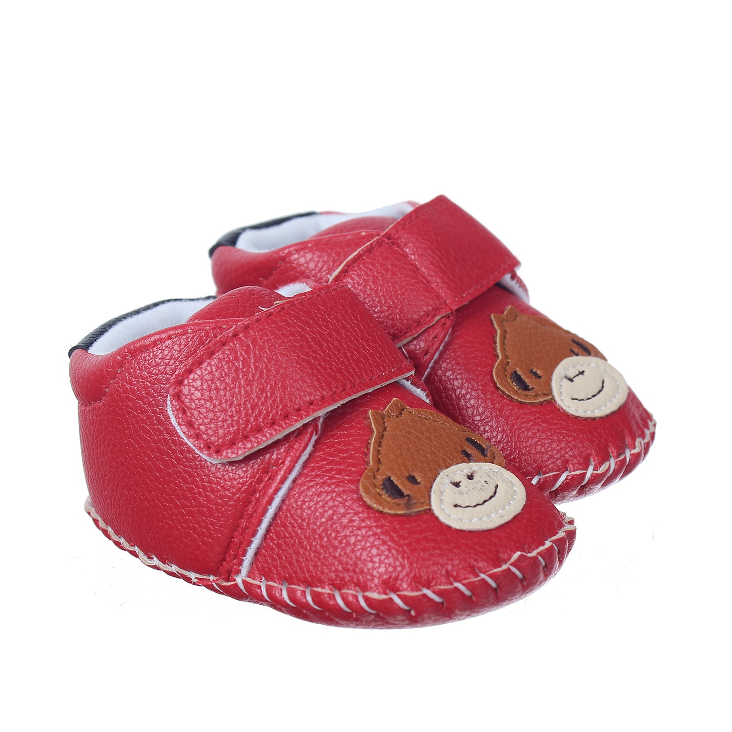 Giày tập đi đáp hình chú khỉ Mamago Q07RE hình 1