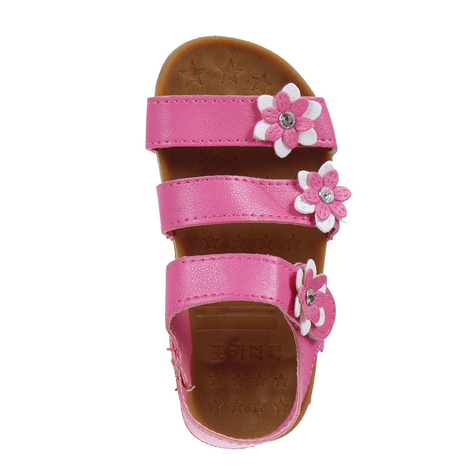 Dép sandal 3 quai in họa tiết hoa nhí hình 2