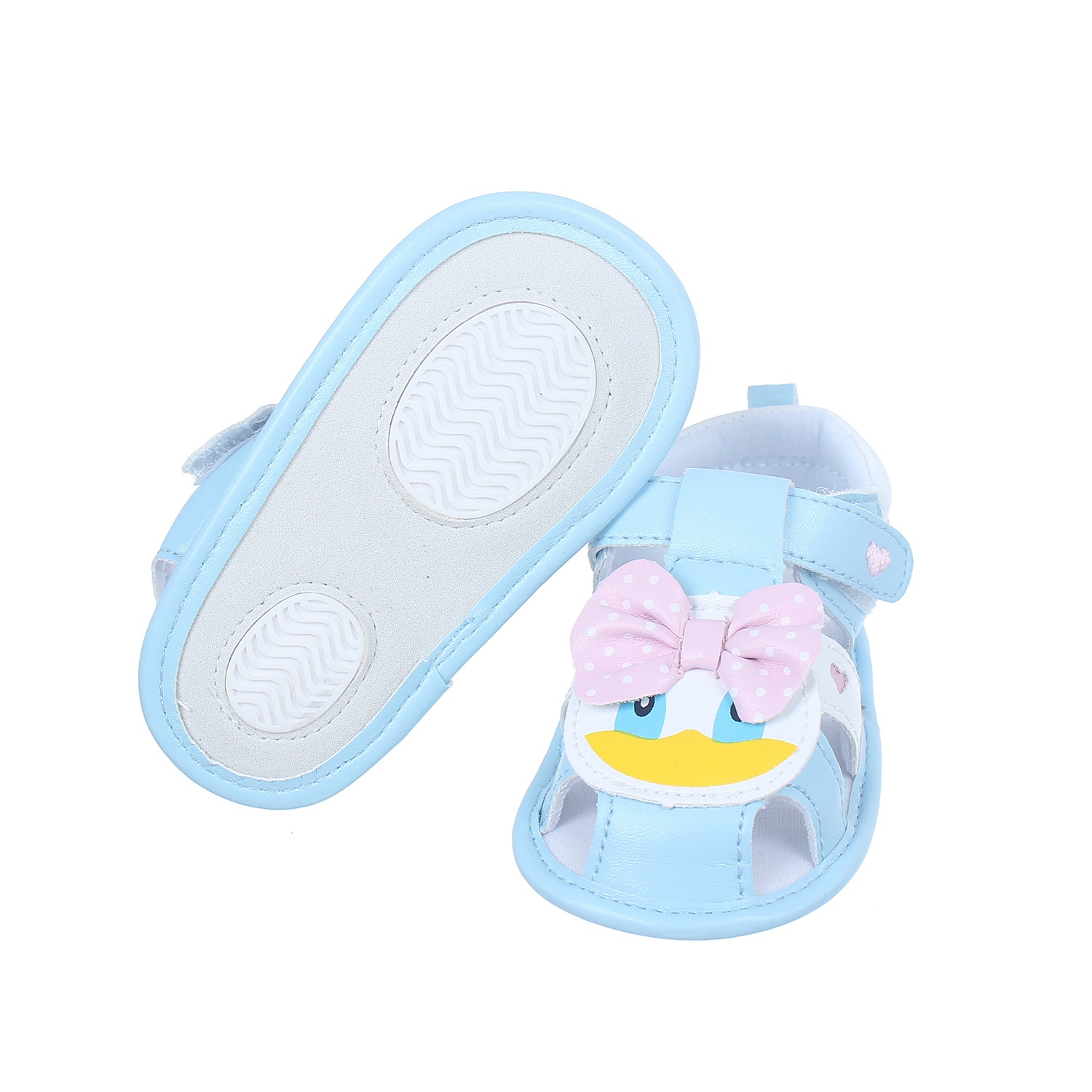 Dép tập đi bé gái hình chú vịt Donald Mamago MM2 hình 3