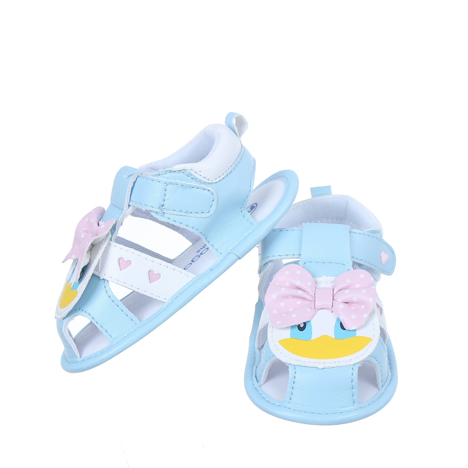 Dép tập đi bé gái hình chú vịt Donald Mamago MM2 hình 1