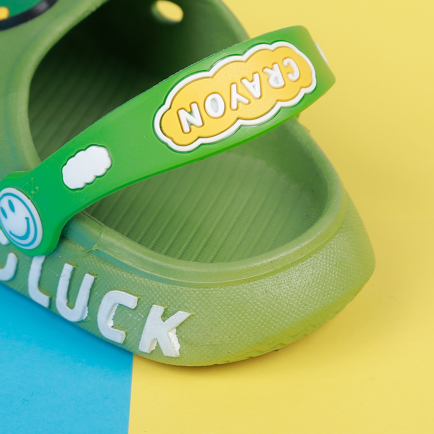 Dép sục KidsPlaza XH-T13 dinosaur Xanh cho bé hình 4