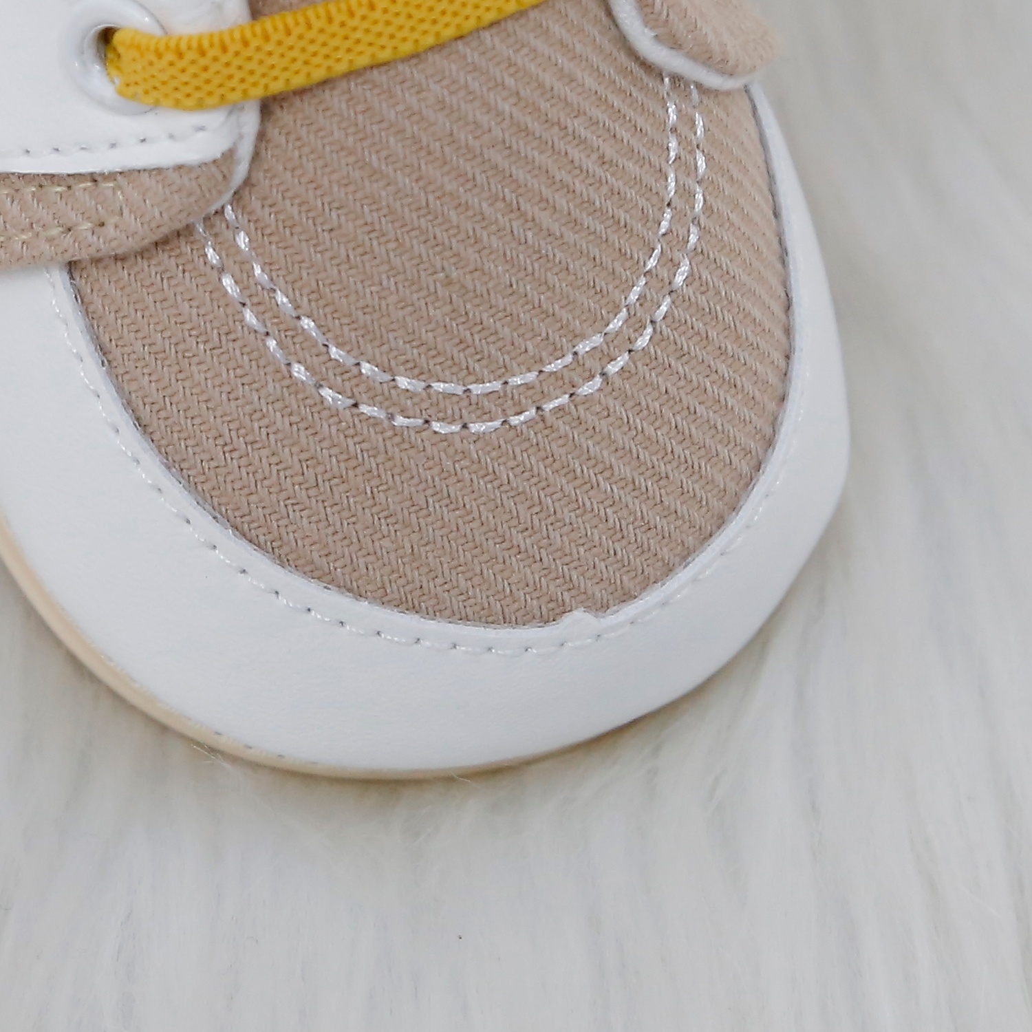 Giày tập đi bé trai KidsPlaza SUPERSTAR 25K-SH01 (Be) hình 3