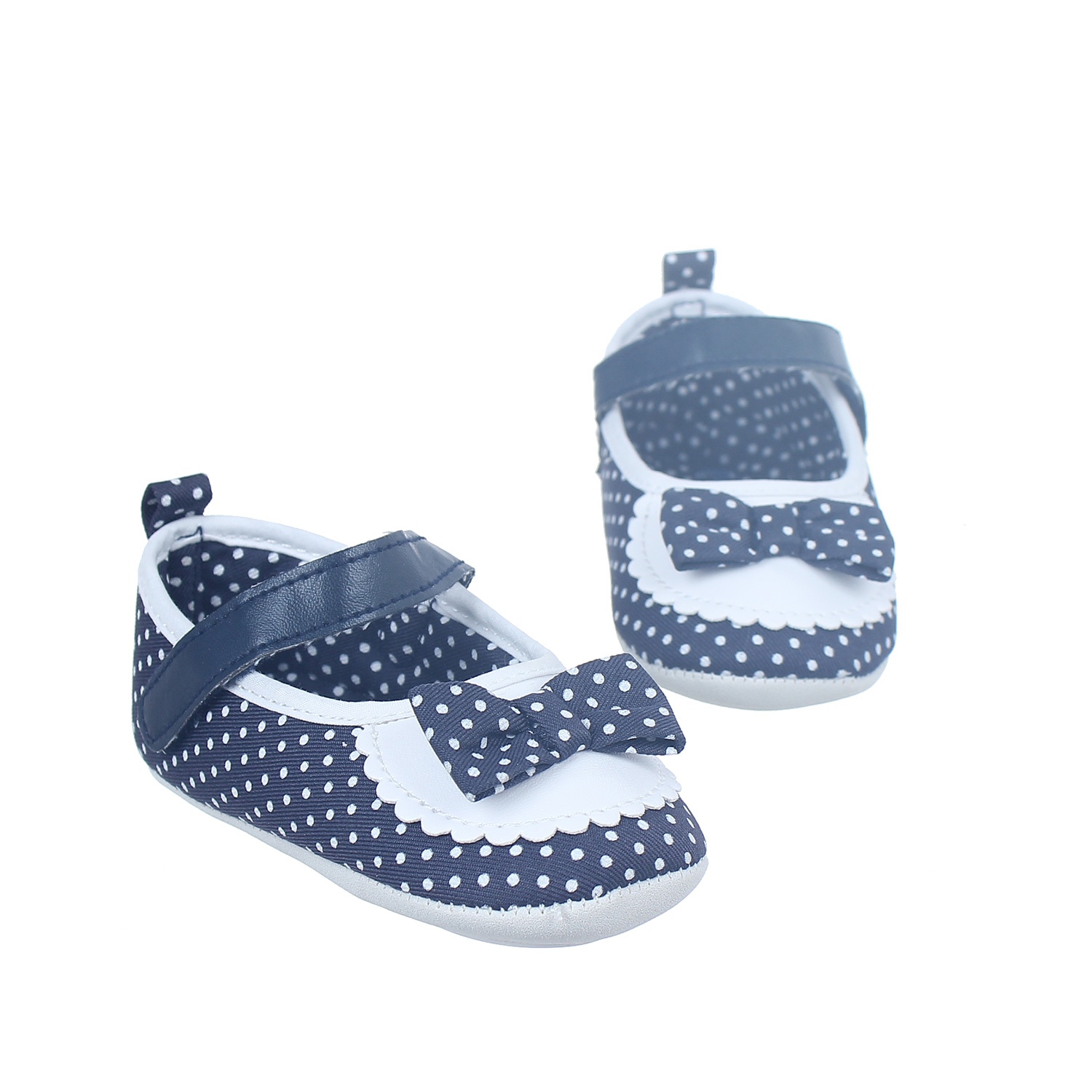 Giày tập đi cho bé gái đính nơ Mamago MM12 hình 2