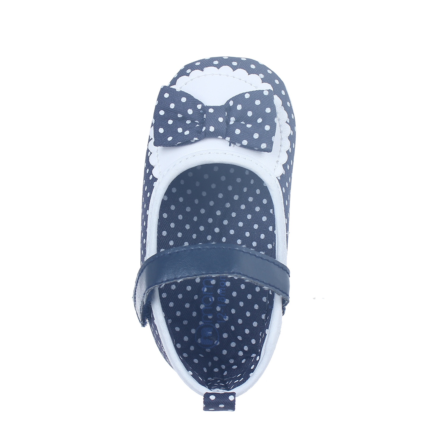 Giày tập đi cho bé gái đính nơ Mamago MM12 hình 4