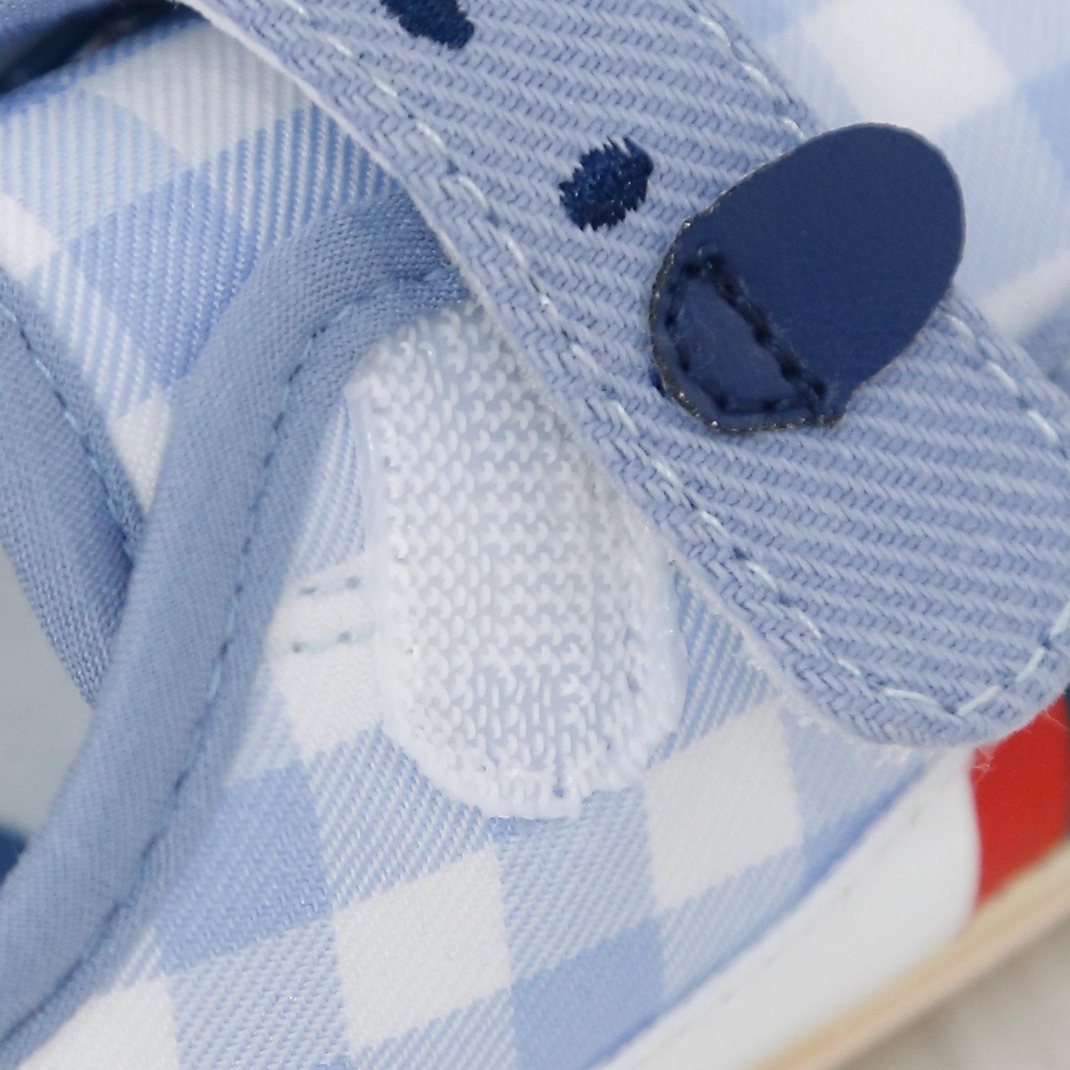 Giày tập đi cho bé KidsPlaza kẻ caro 25K-SH02 (Xanh)