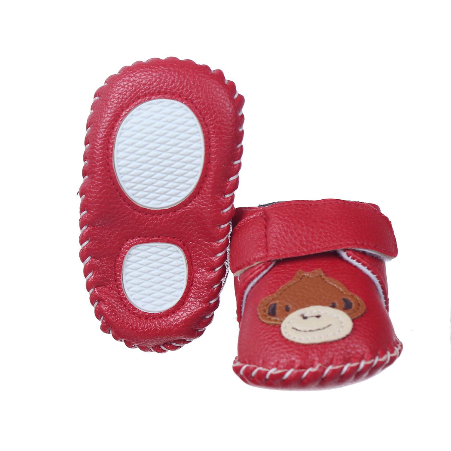 Giày tập đi đáp hình chú khỉ Mamago Q07RE hình 3