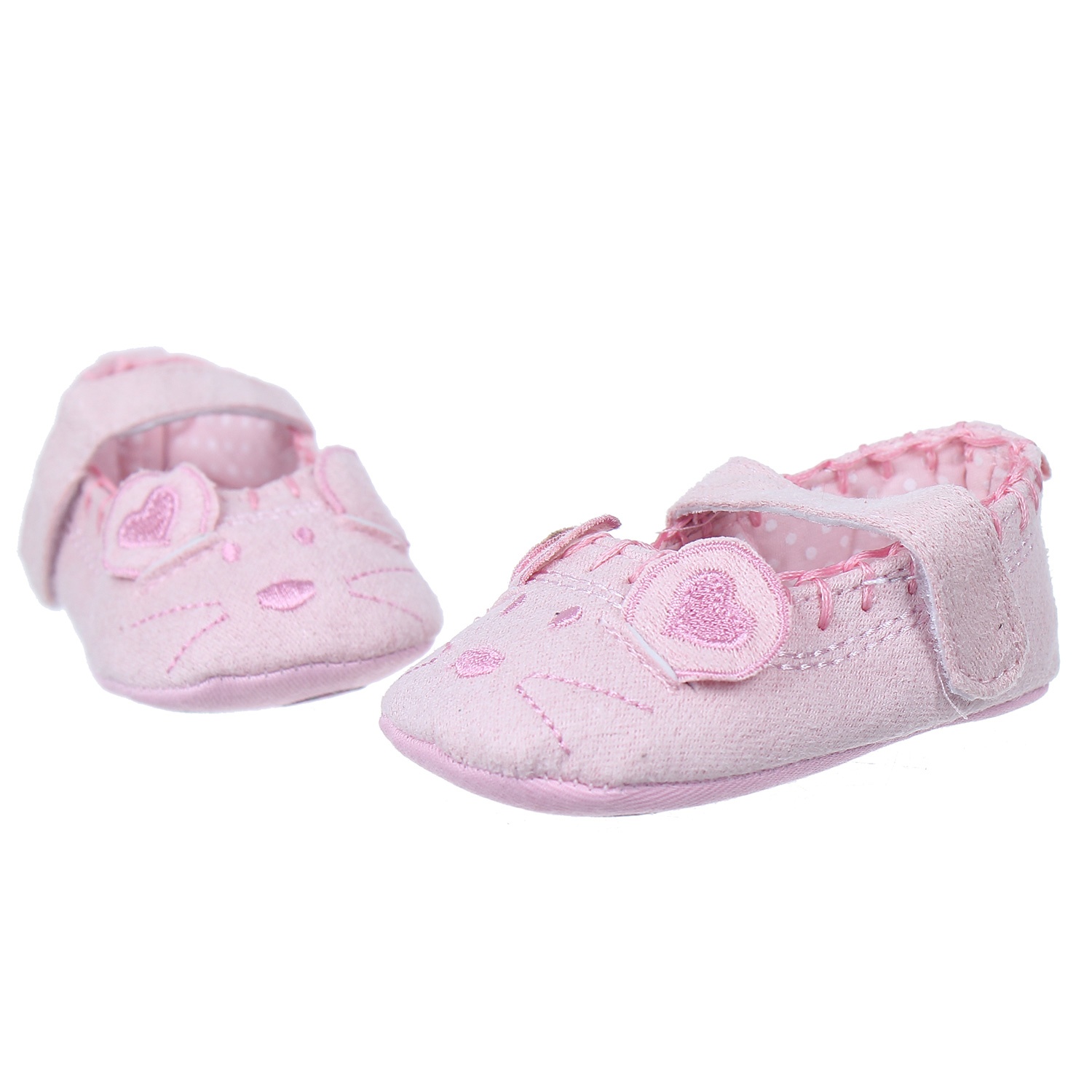 Giày tập đi Mamago họa tiết Micky cho bé gái Q13 (màu hồng) hình 2