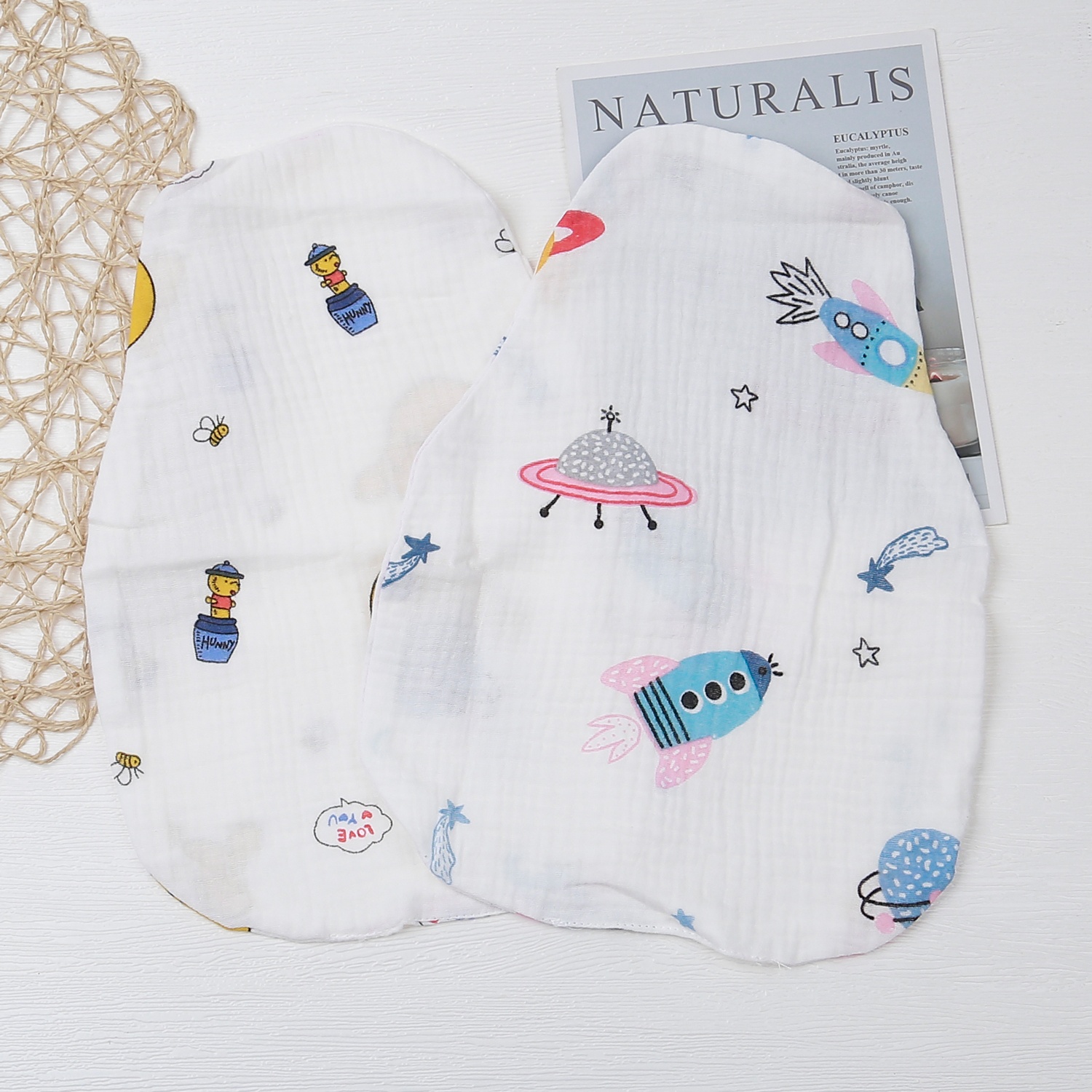 Sét 2 tấm lót thấm mồ hôi lưng cho bé KidsPlaza TM23 hình 1