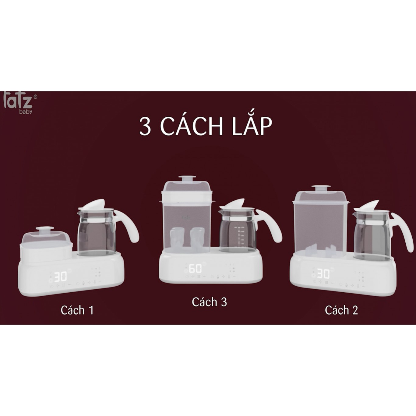 Máy đa năng điện tử FatzBaby Multimax 2 FB9013SL hình 5