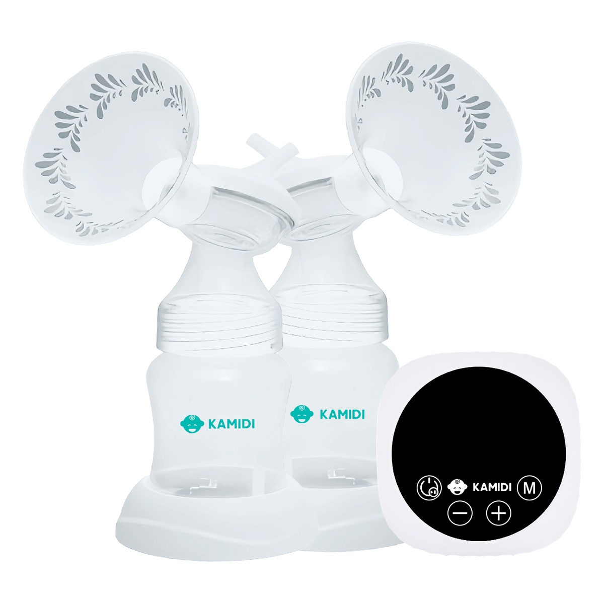 Máy hút sữa điện đôi Kamidi Max (Phểu silicone) hình 1