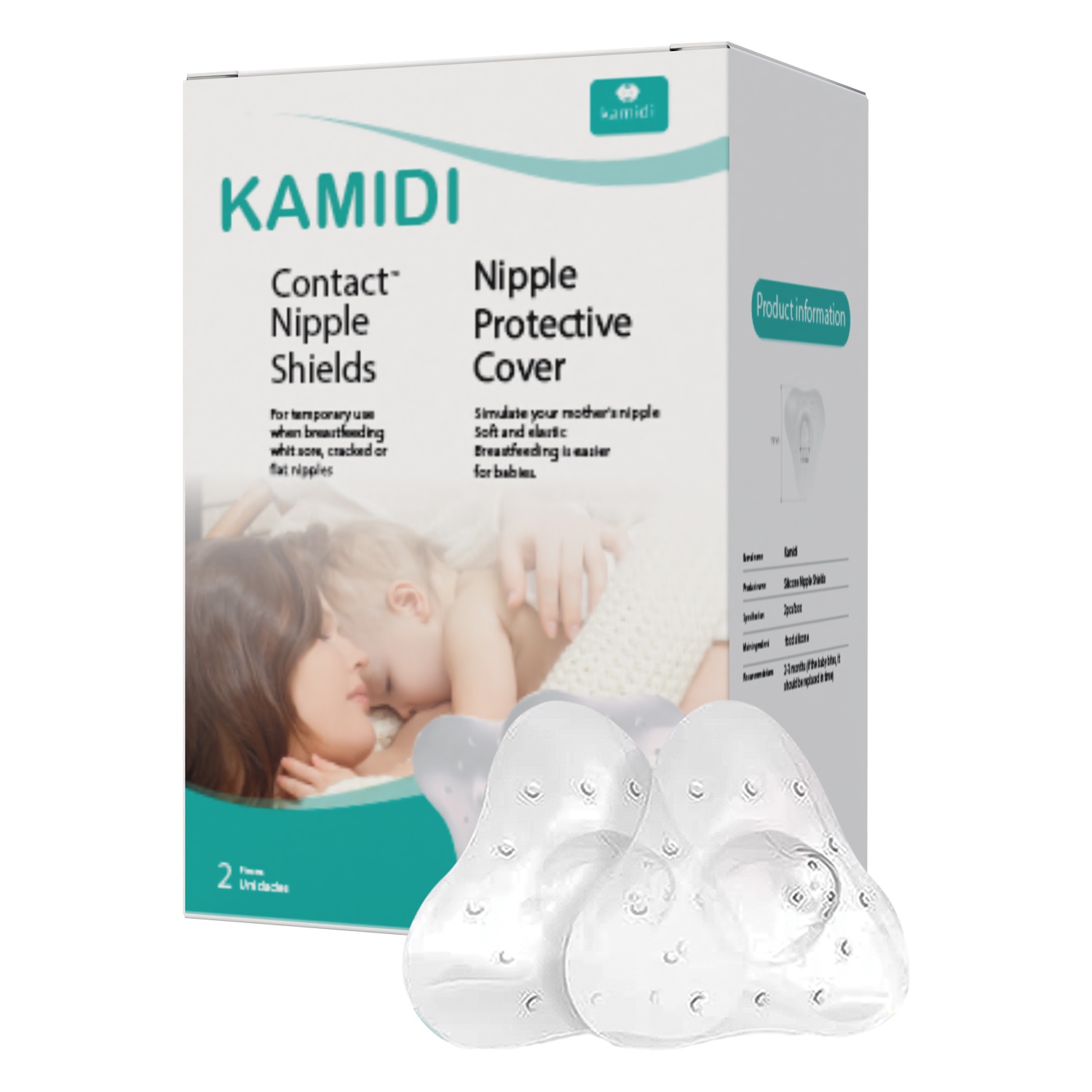 Trợ ty silicone Kamidi 2pcs hình 1