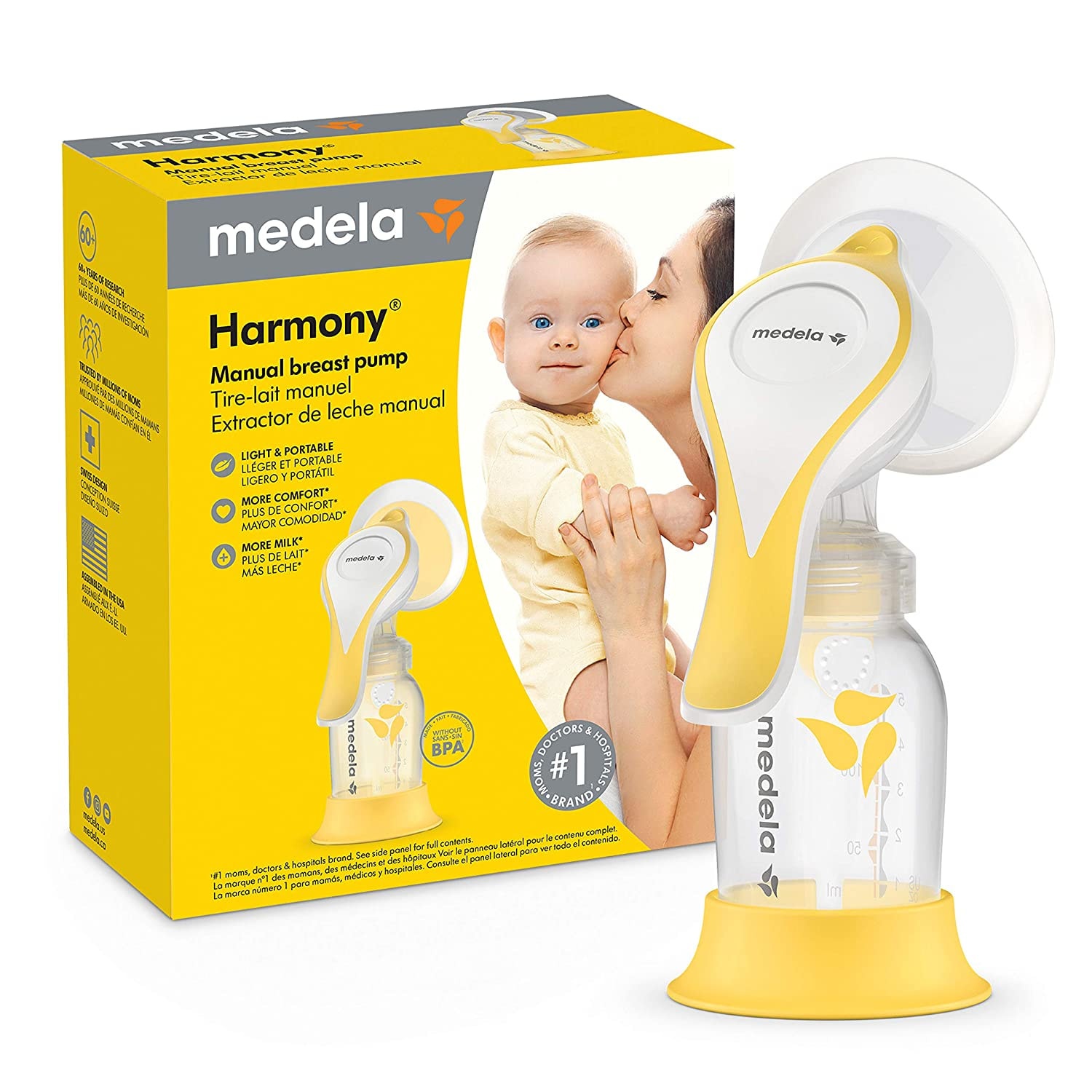 Máy hút sữa bằng tay Medela Harmony Light hình 1