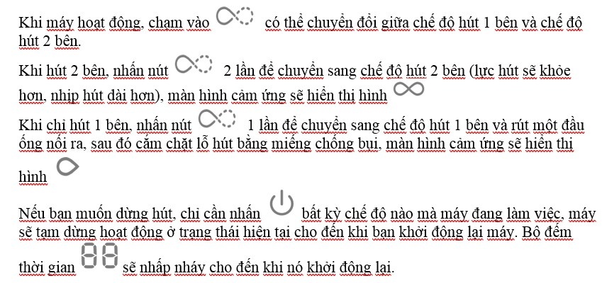 Máy hút sữa cảm ứng điện đôi KidsPlaza Hera hình 3