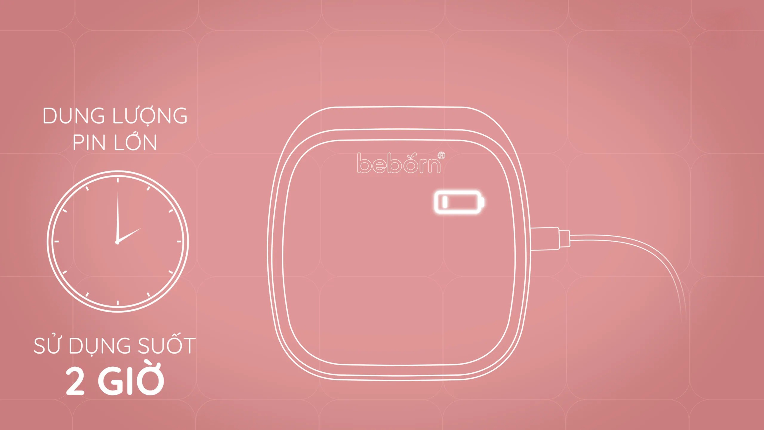 Máy hút sữa điện đôi Beborn BP02ED hình 2