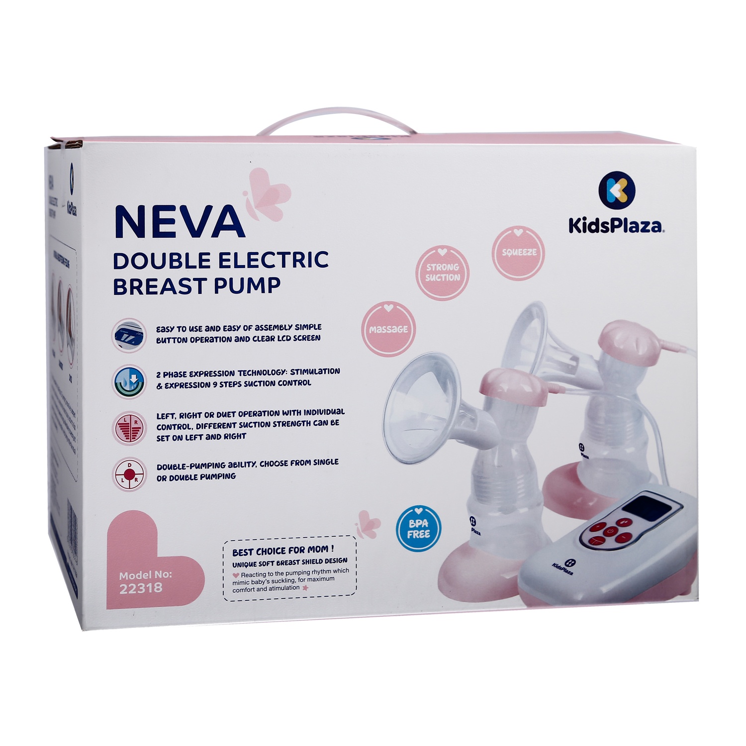 Máy hút sữa điện đôi KidsPlaza Neva hình 7