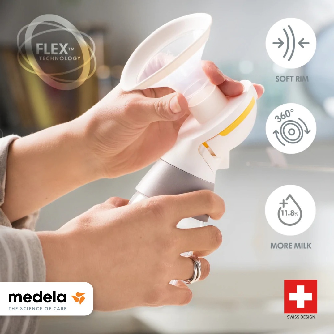 Máy hút sữa điện đôi sạc pin Swing Maxi Medela hình 3