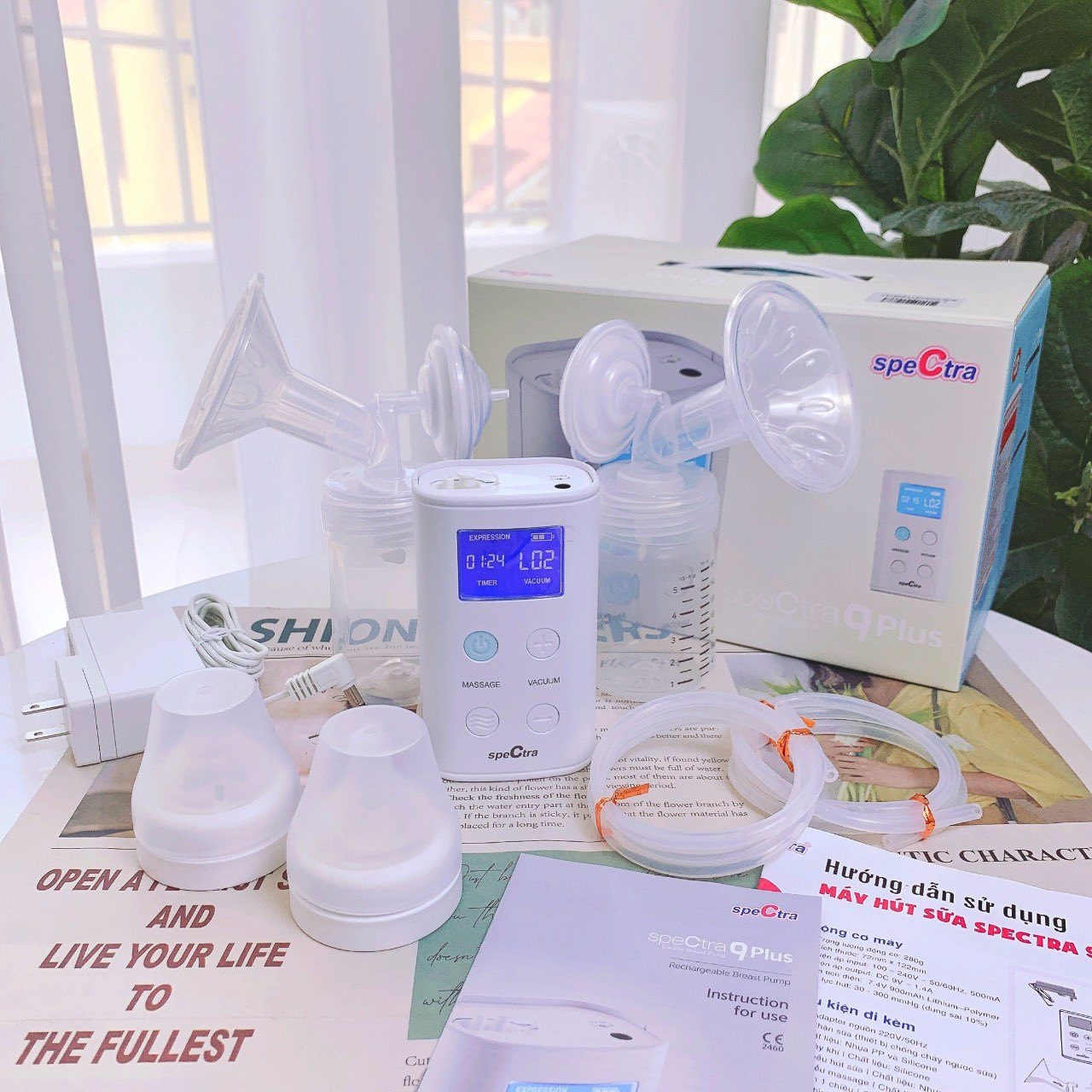 Máy hút sữa Spectra 9 Plus hình 5