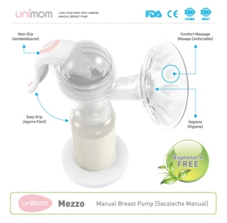 Máy hút sữa bằng tay Unimom Mezzo Hàn Quốc hình 1