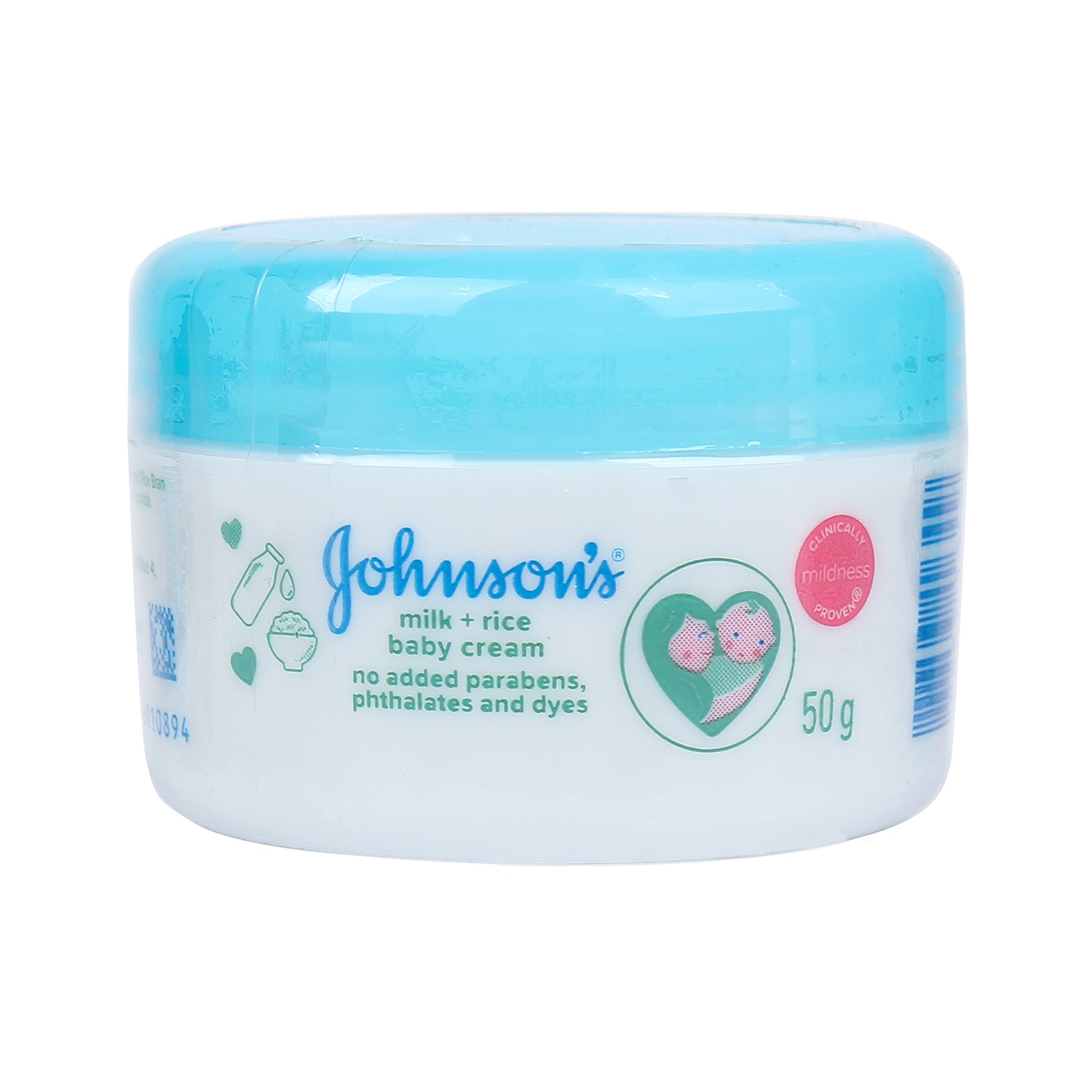 Kem dưỡng da Johnson baby milk cream 50g A&E hình 1