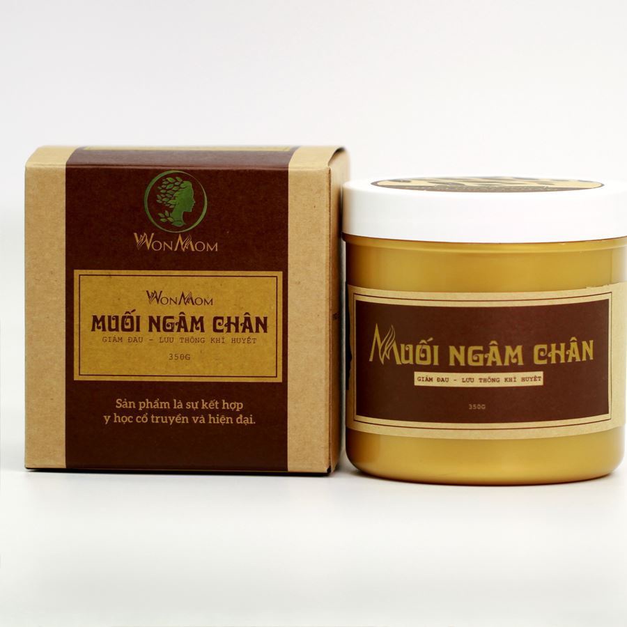 Muối ngâm chân WonMom 350g T006 hình 1