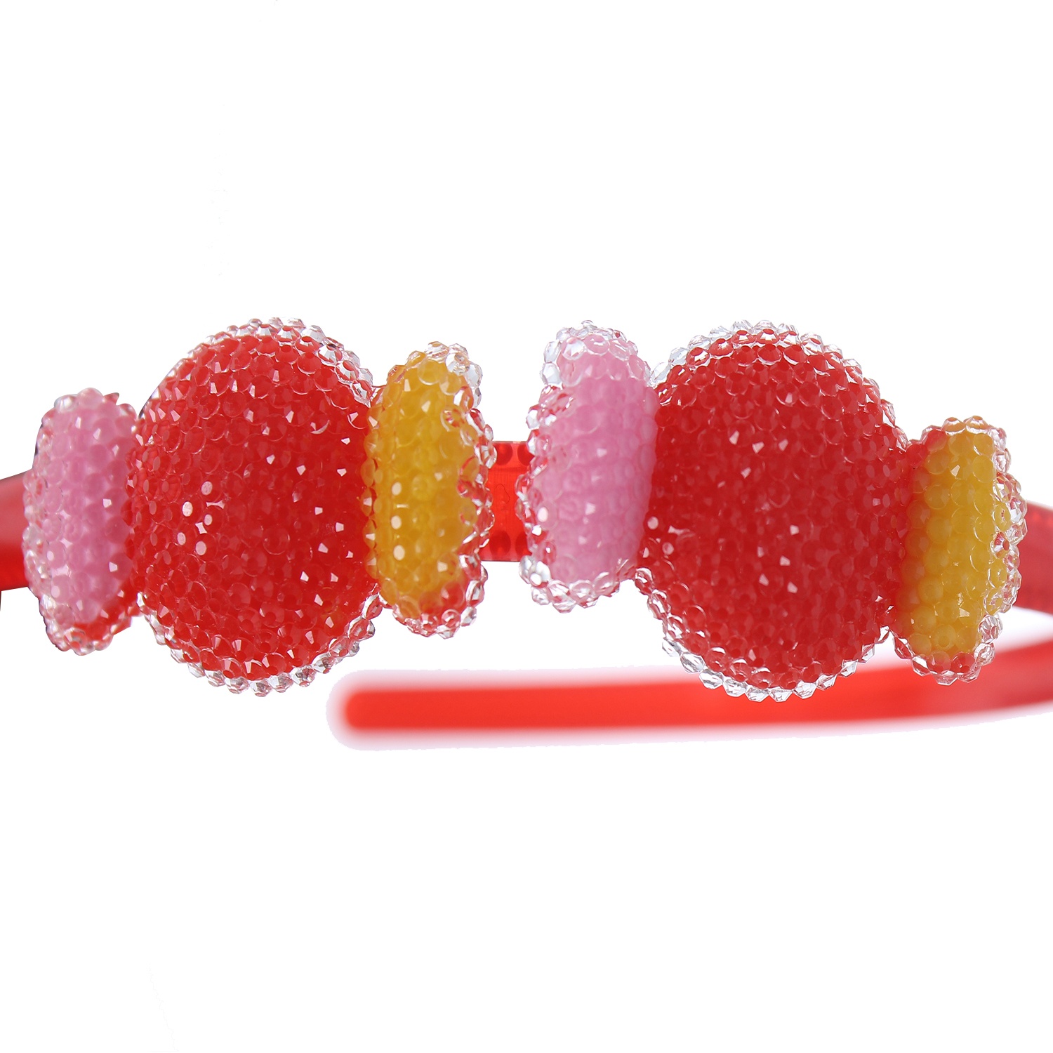 Bờm tóc bé gái đính hạt 0342 hình 2