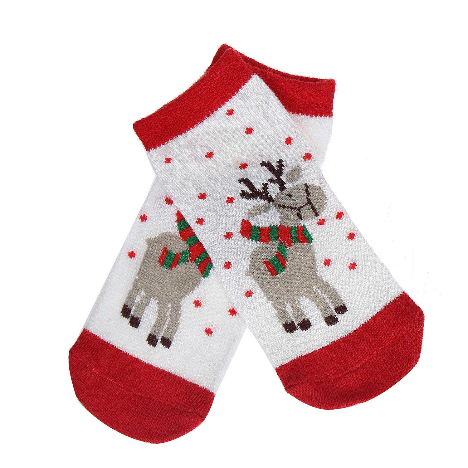 Tất cao cổ in hình tuần lộc hình 1