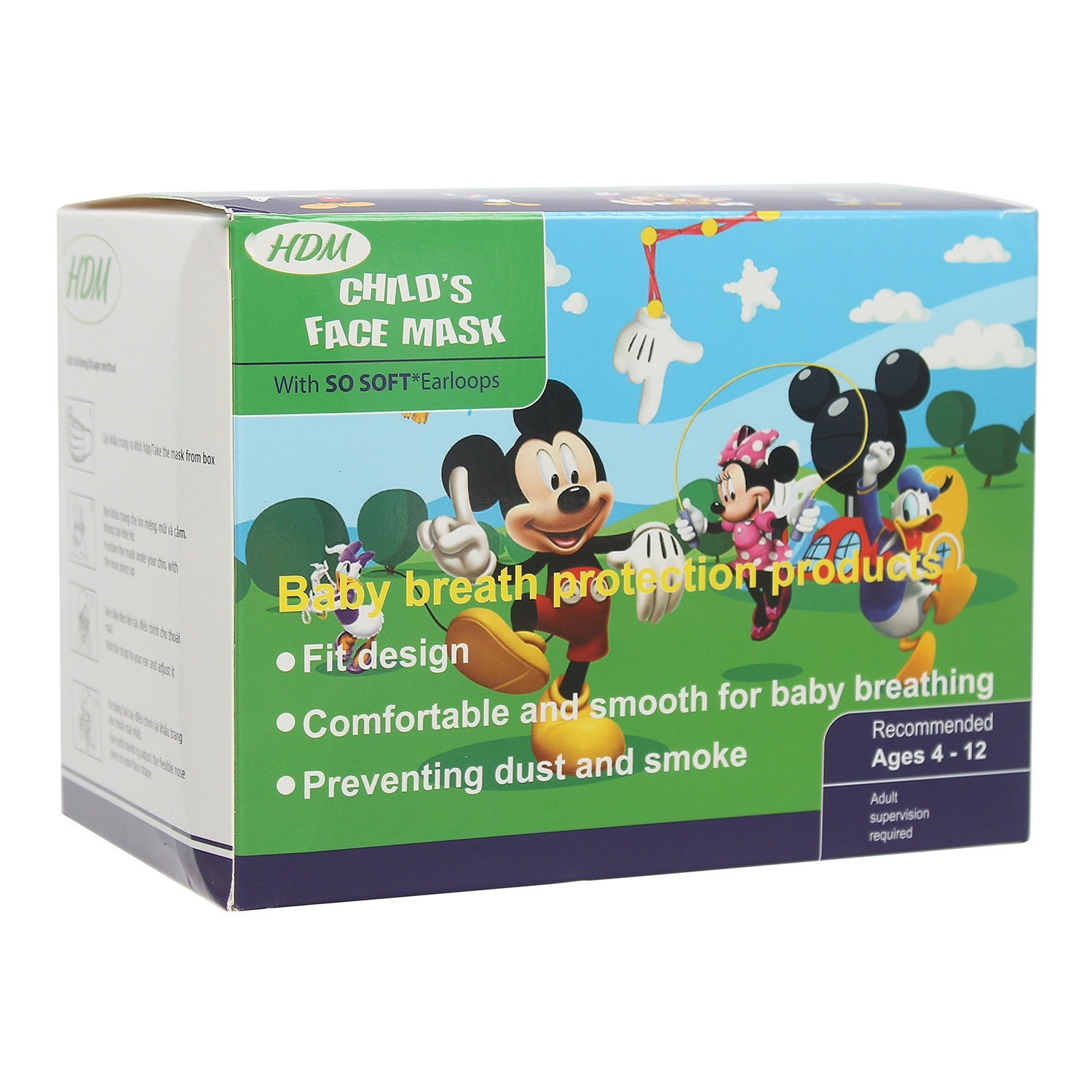 Khẩu trang y tế trẻ em 50pcs hình 1