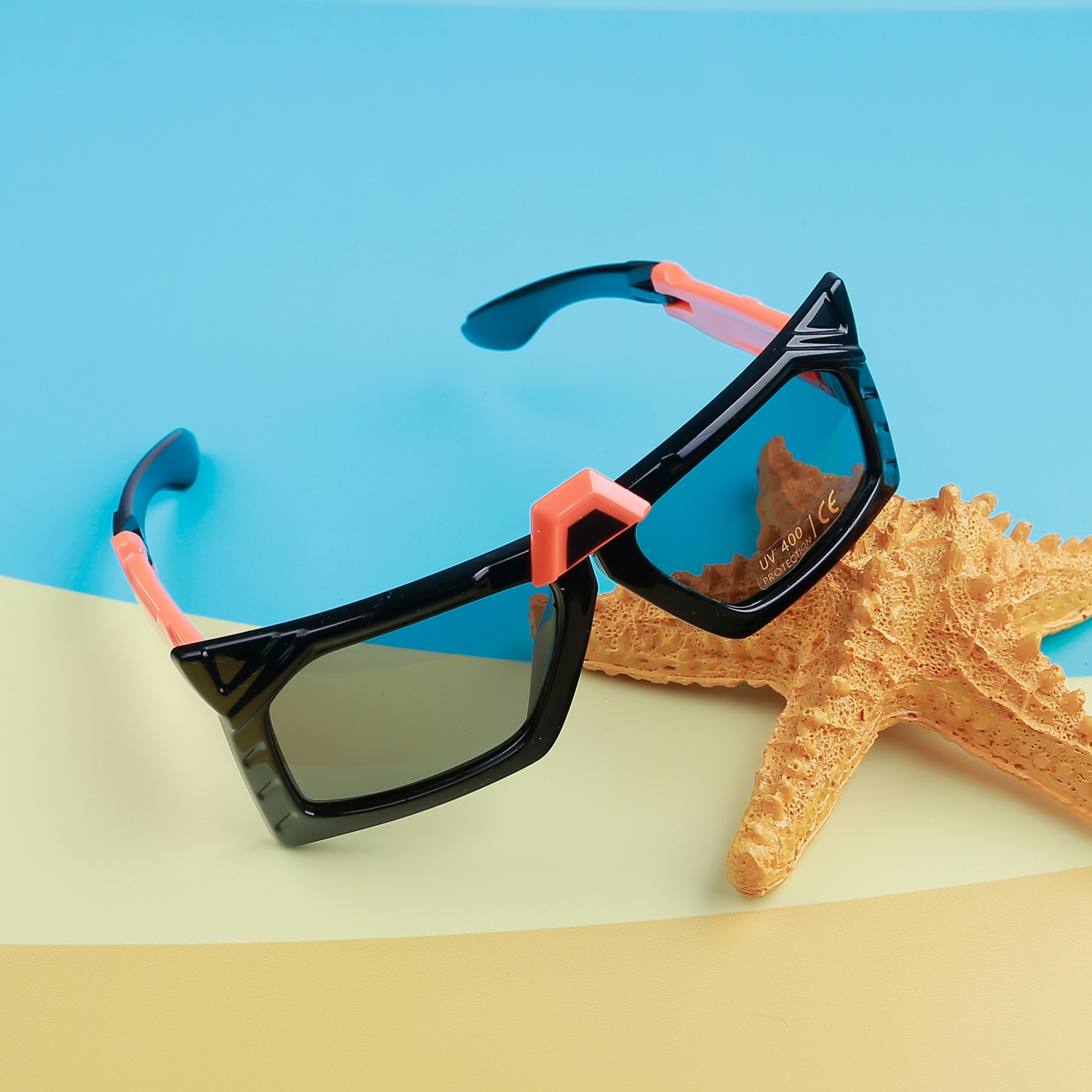 Kính thời trang gọng dẻo KidsPlaza 880 C11 Black hình 1