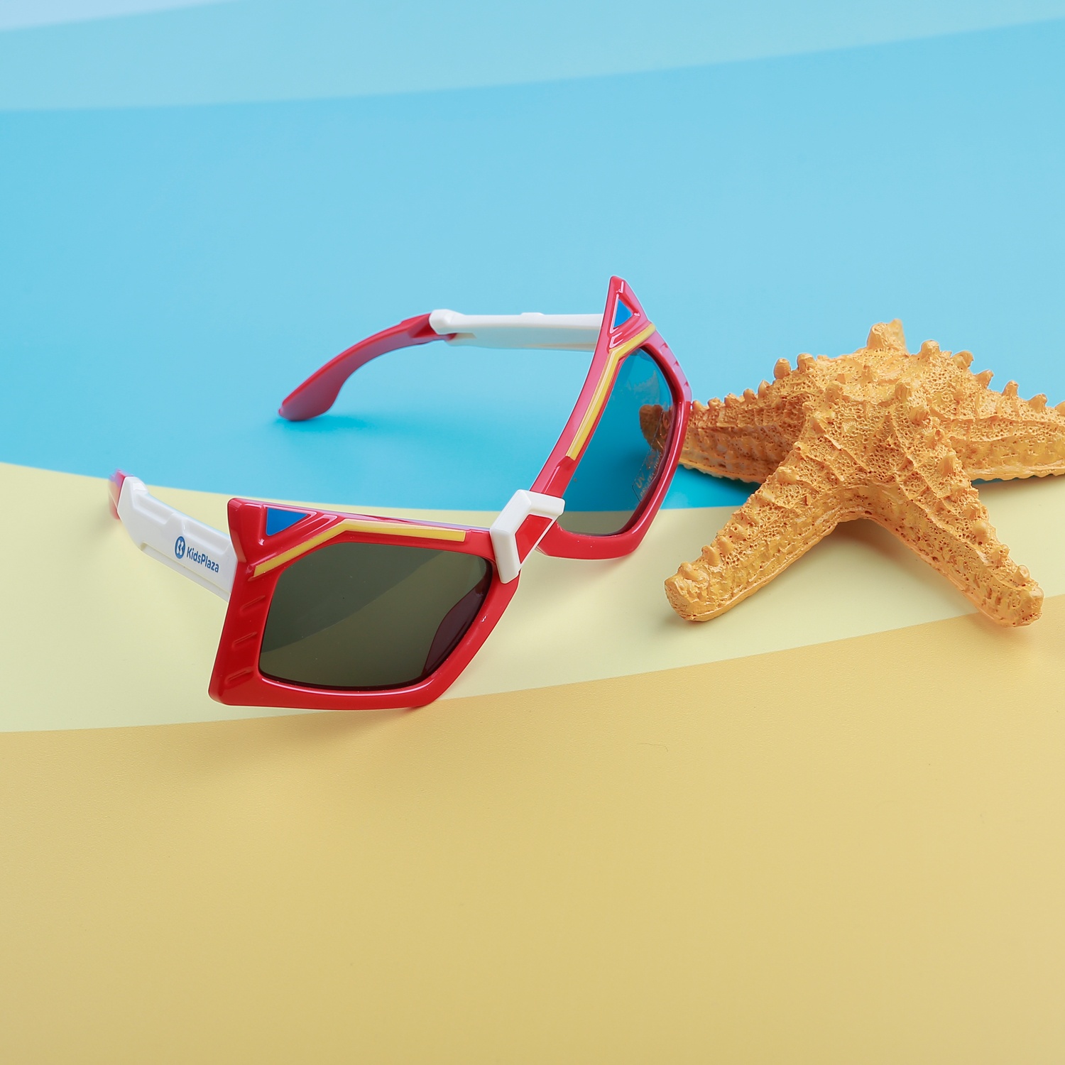 Kính thời trang gọng dẻo KidsPlaza 880 C6 Red hình 2