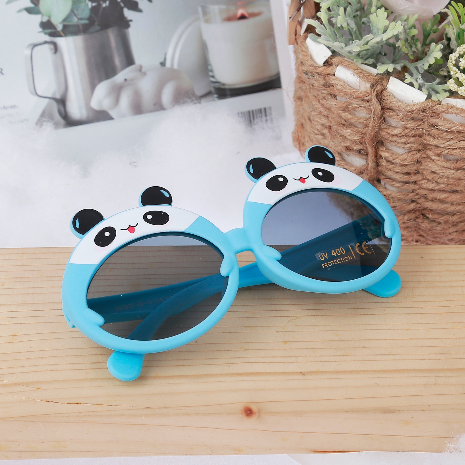 Kính thời trang gọng dẻo KidsPalza 2023 D83035 C2 (Xanh) hình 1