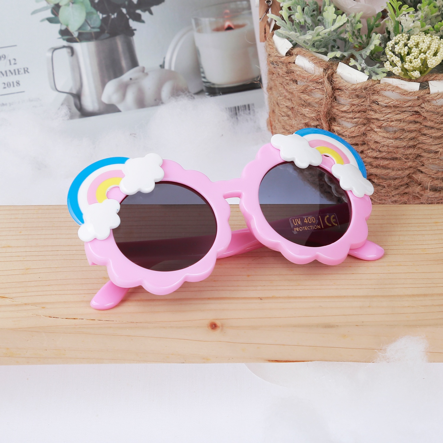 Kính thời trang gọng dẻo KidsPlaza 2023 22023 C6 (Hồng) hình 1