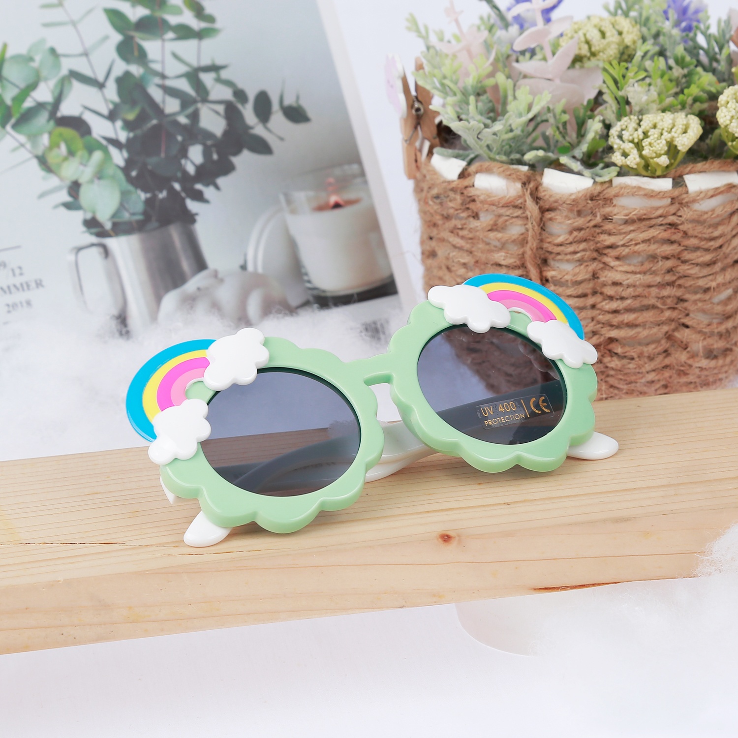 Kính thời trang gọng dẻo KidsPlaza 2023 22023 C8 (Xanh lá) hình 1