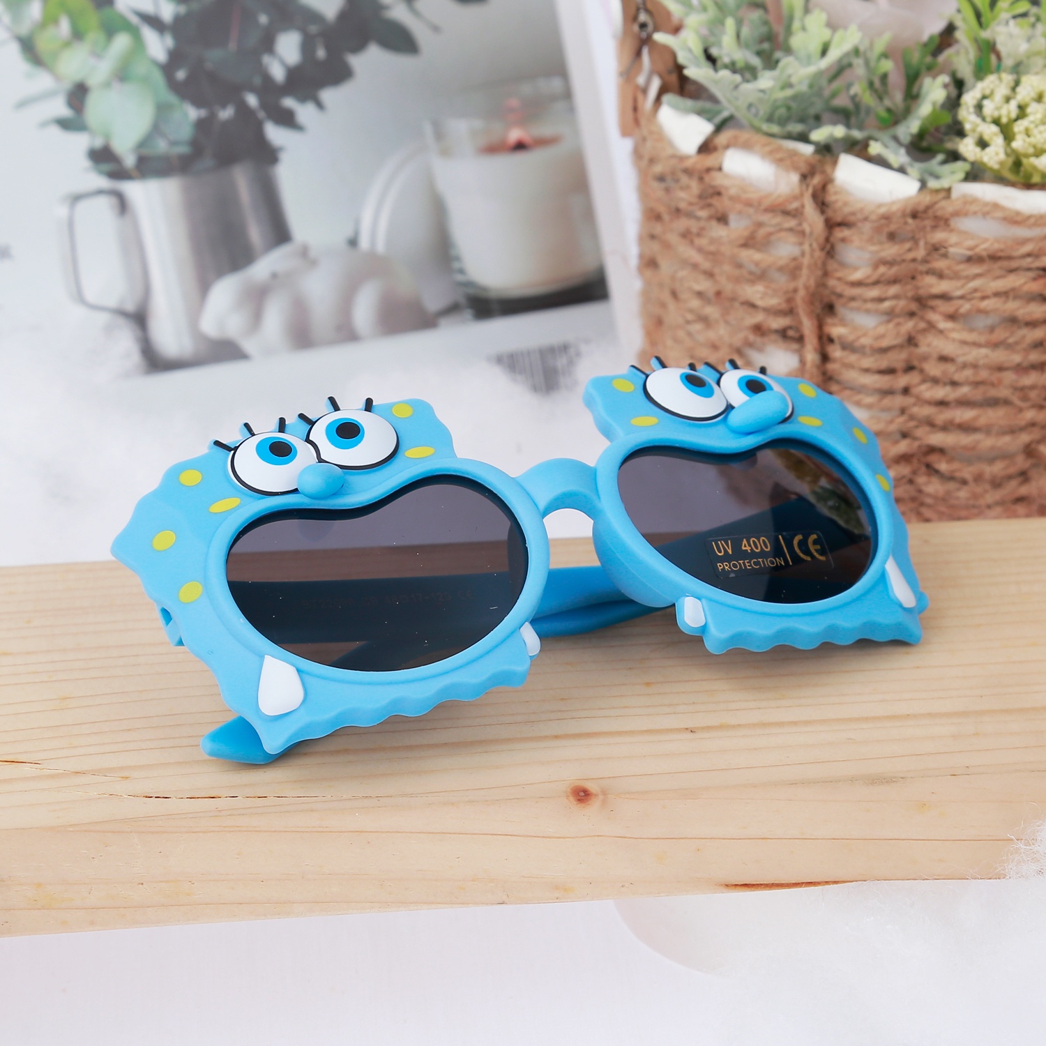 Kính thời trang gọng dẻo KidsPlaza 2023 22096 C9 (Blue) hình 1