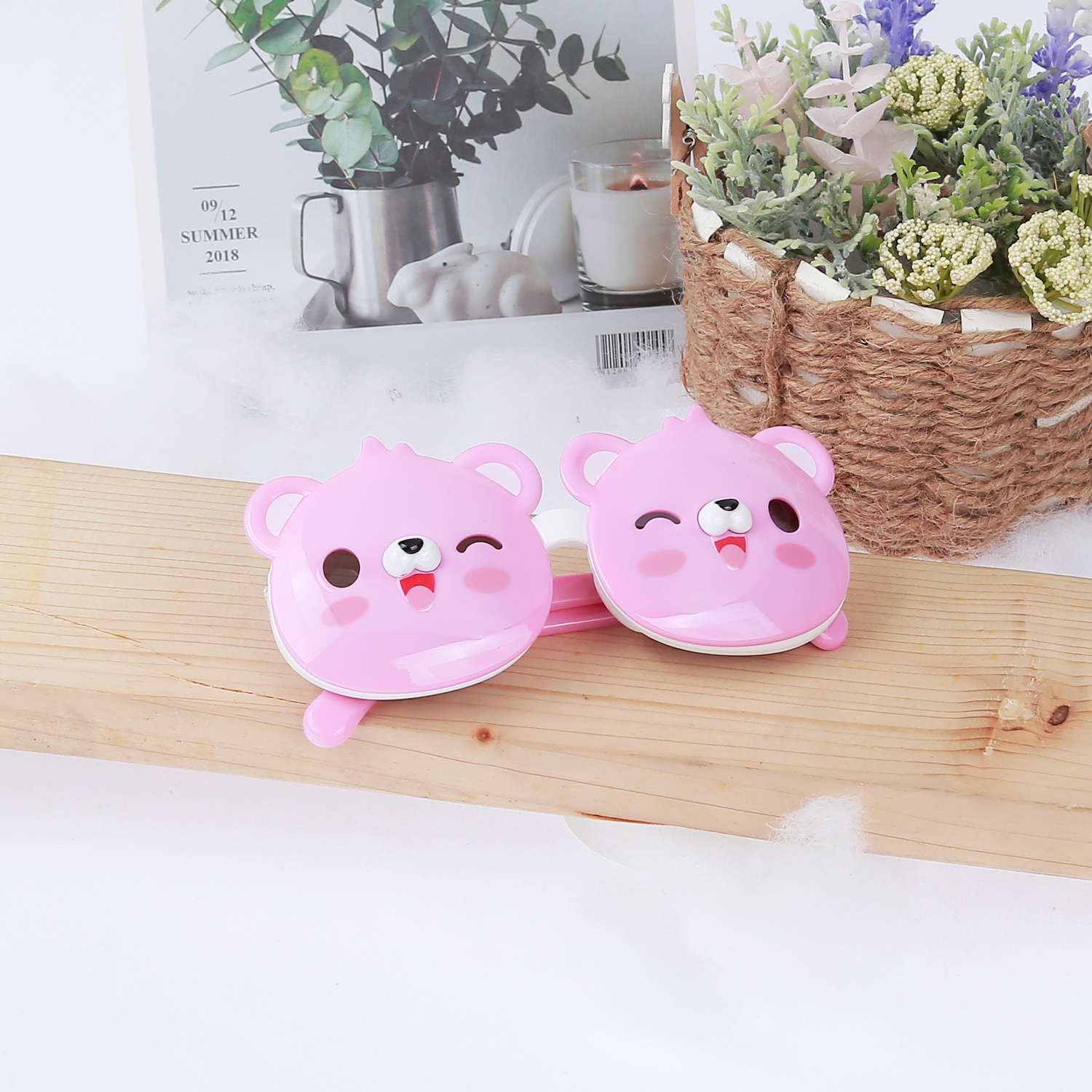 Kính thời trang gọng dẻo KidsPlaza 2023 32030 C6 (Hồng) hình 1