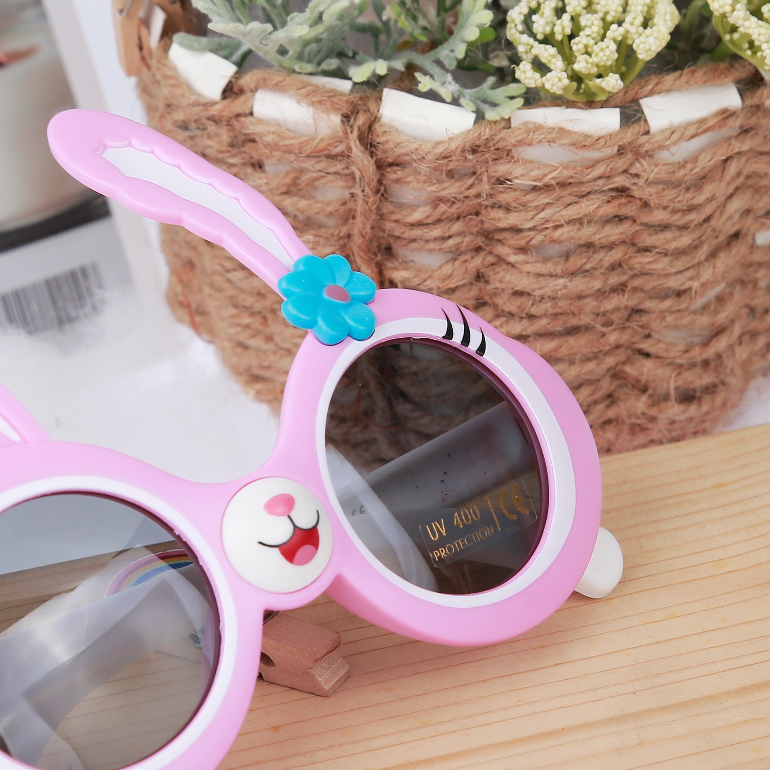 Kính thời trang gọng dẻo KidsPlaza 2023 3664 C1 (Hồng) hình 2