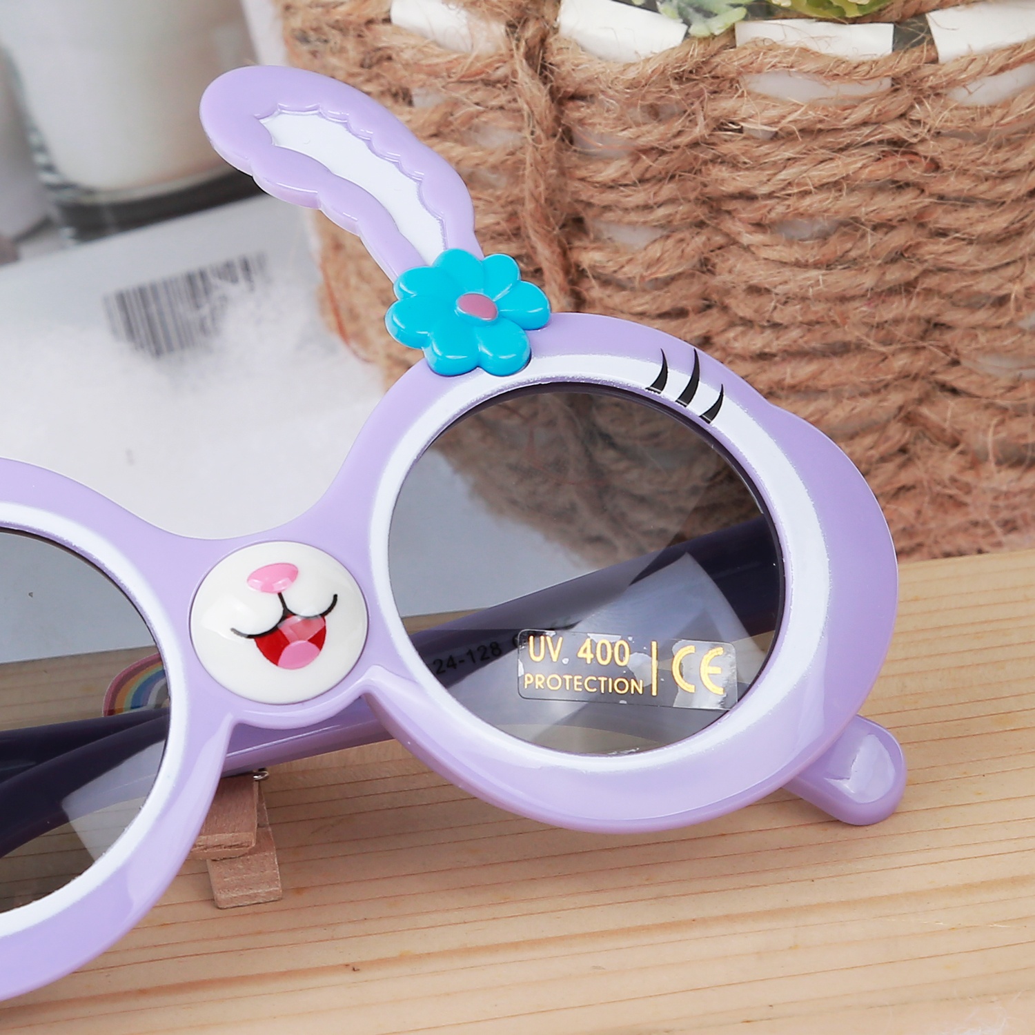 Kính thời trang gọng dẻo KidsPlaza 2023 3664 C2 (Tím) hình 2