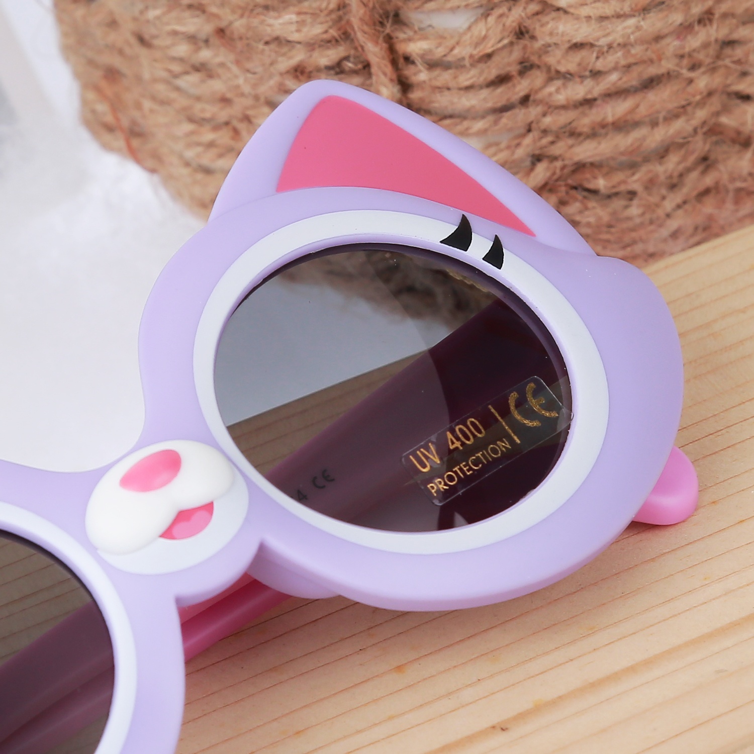 Kính thời trang gọng dẻo KidsPlaza 2023 3700 C4 (Tím) hình 2