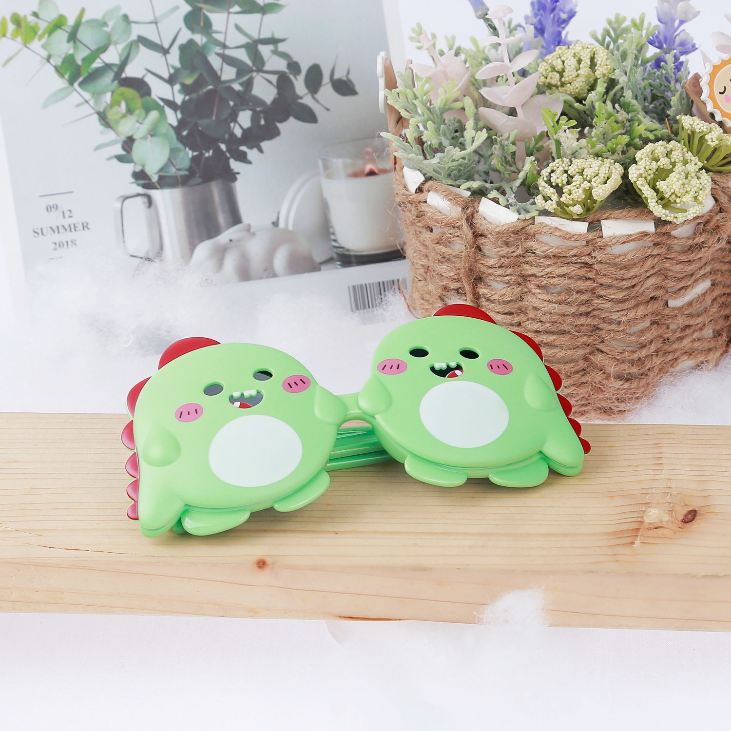 Kính thời trang gọng dẻo KidsPlaza 2023 3708 C4 (Xanh lá) hình 1