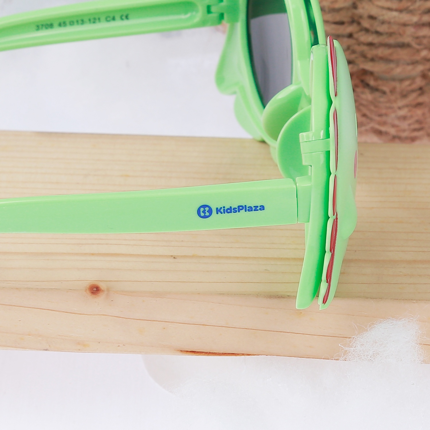 Kính thời trang gọng dẻo KidsPlaza 2023 3708 C4 (Xanh lá) hình 3