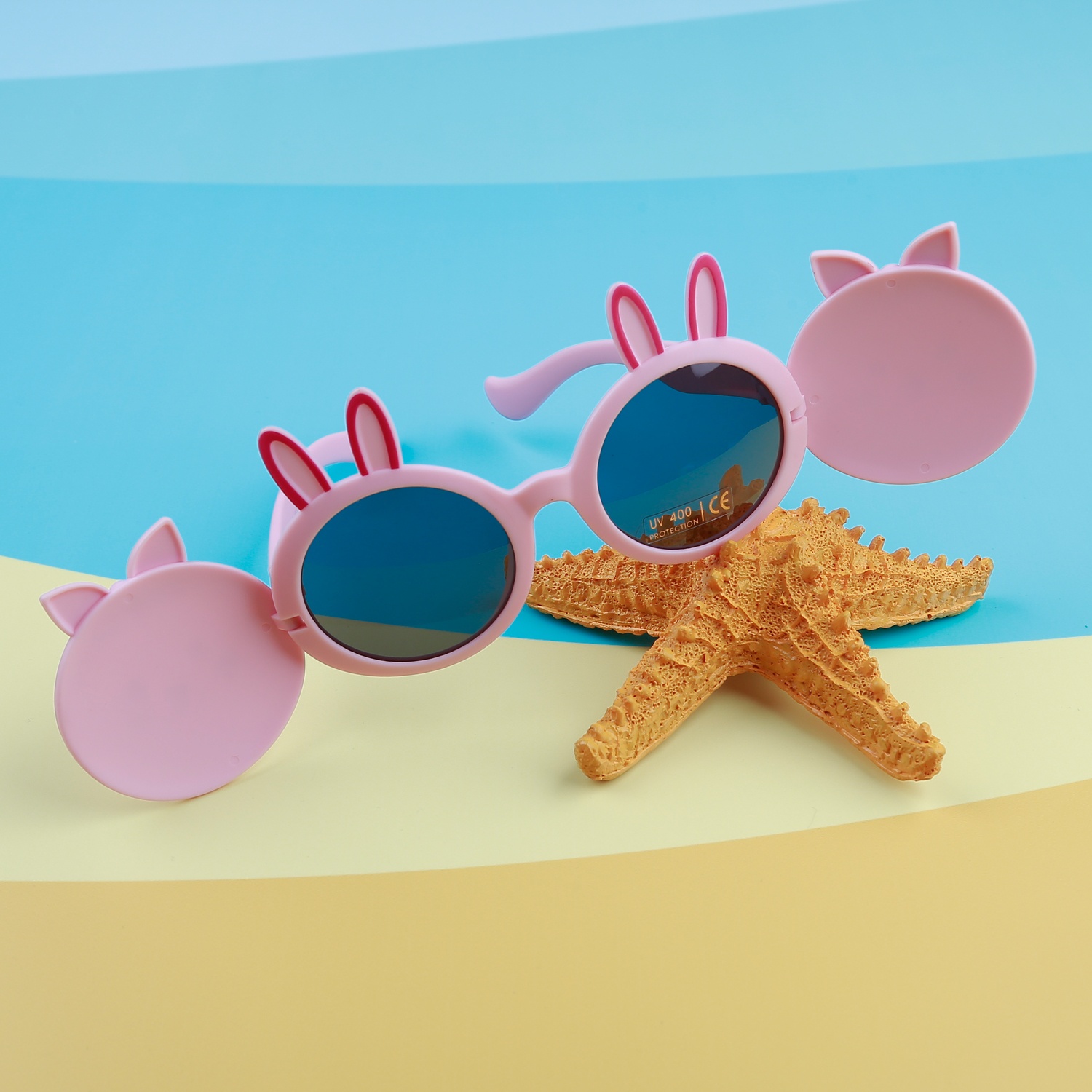 Kính thời trang gọng dẻo KidsPlaza 8271 C22 Peach hình 4