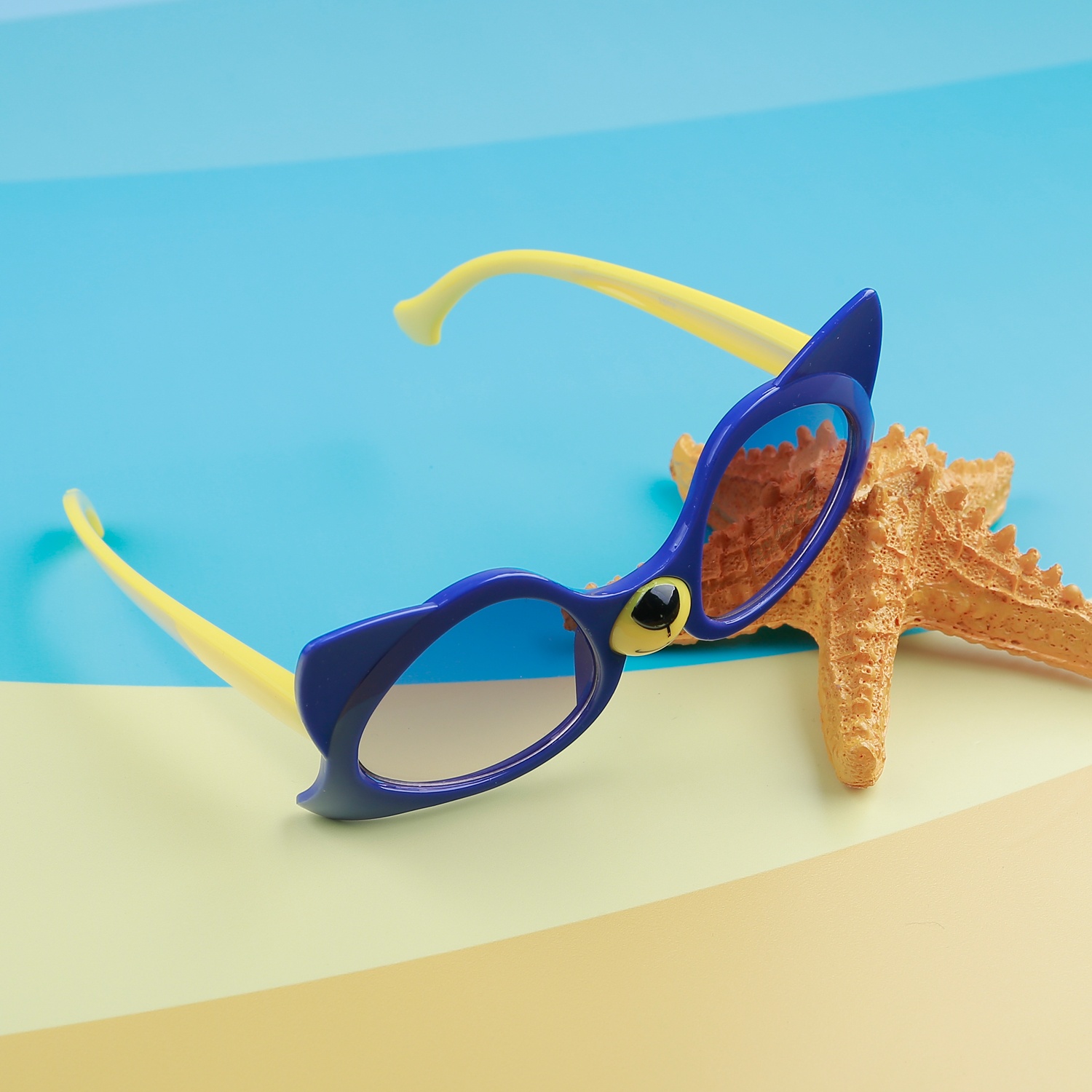 Kính thời trang KidsPlaza Raccoon PK21-003 Dark Blue hình 2