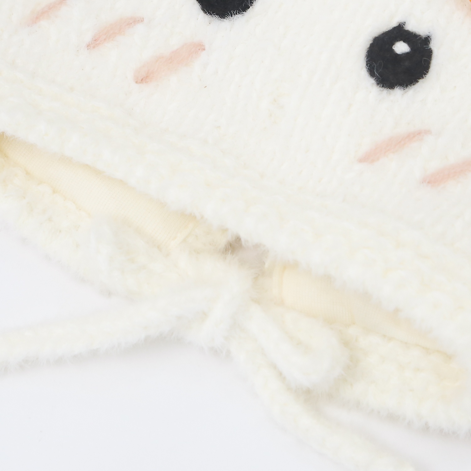 Mu len hai tai theu mat huou 24K-B06  Trang hình 3