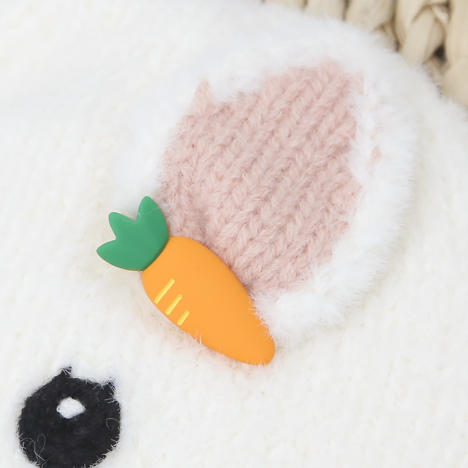 Mu len hai tai theu mat huou 24K-B06  Trang hình 2