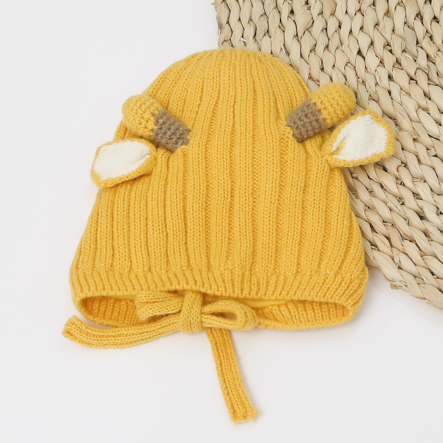 Mu len tai huou buoc day 24K-B08 Vang hình 1