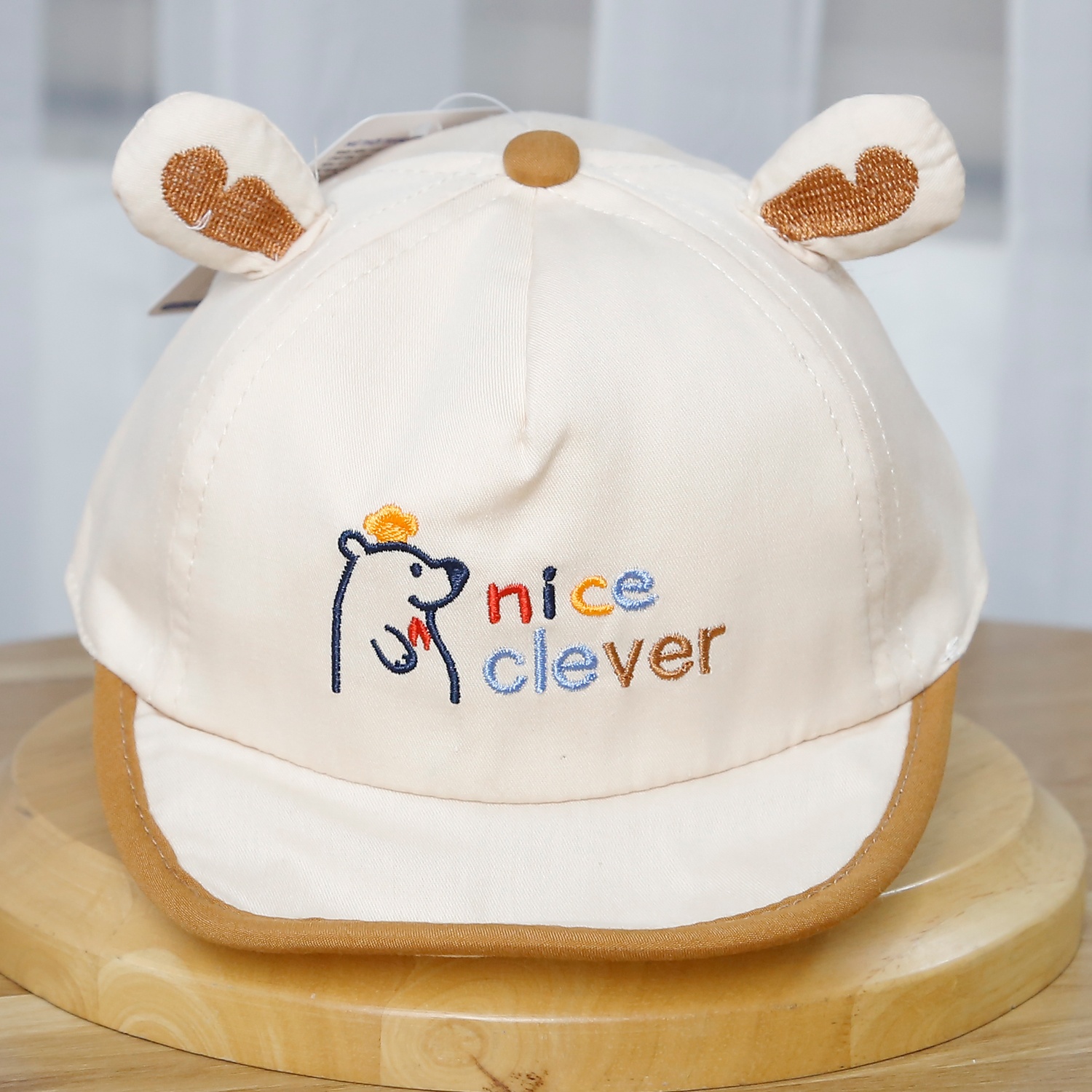 Mũ lưỡi trai KidsPlaza 25K-H06 nice clever 46 (Be) 