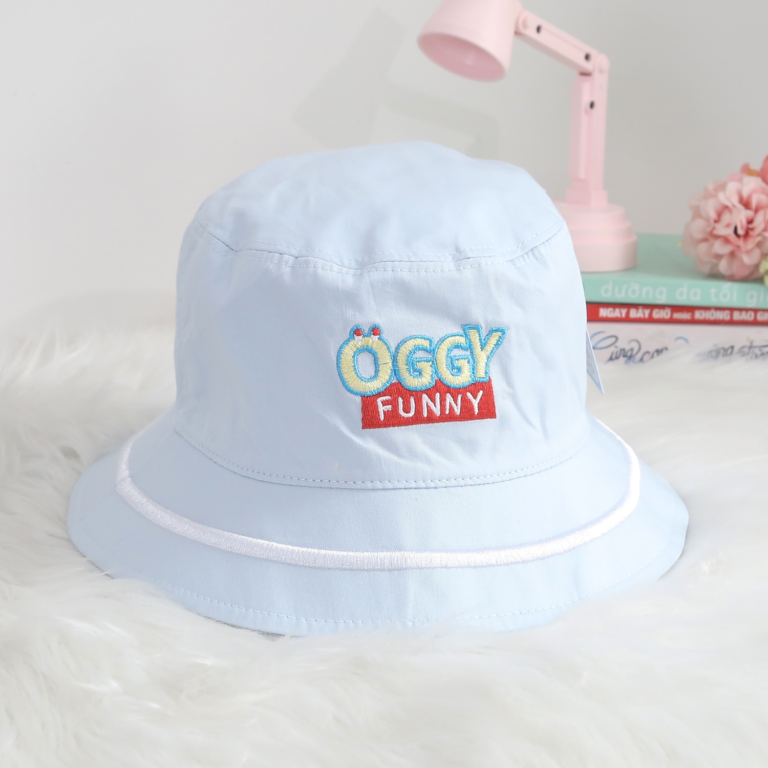 Mũ vành KidsPlaza Funny DN24H (Xanh Dương)