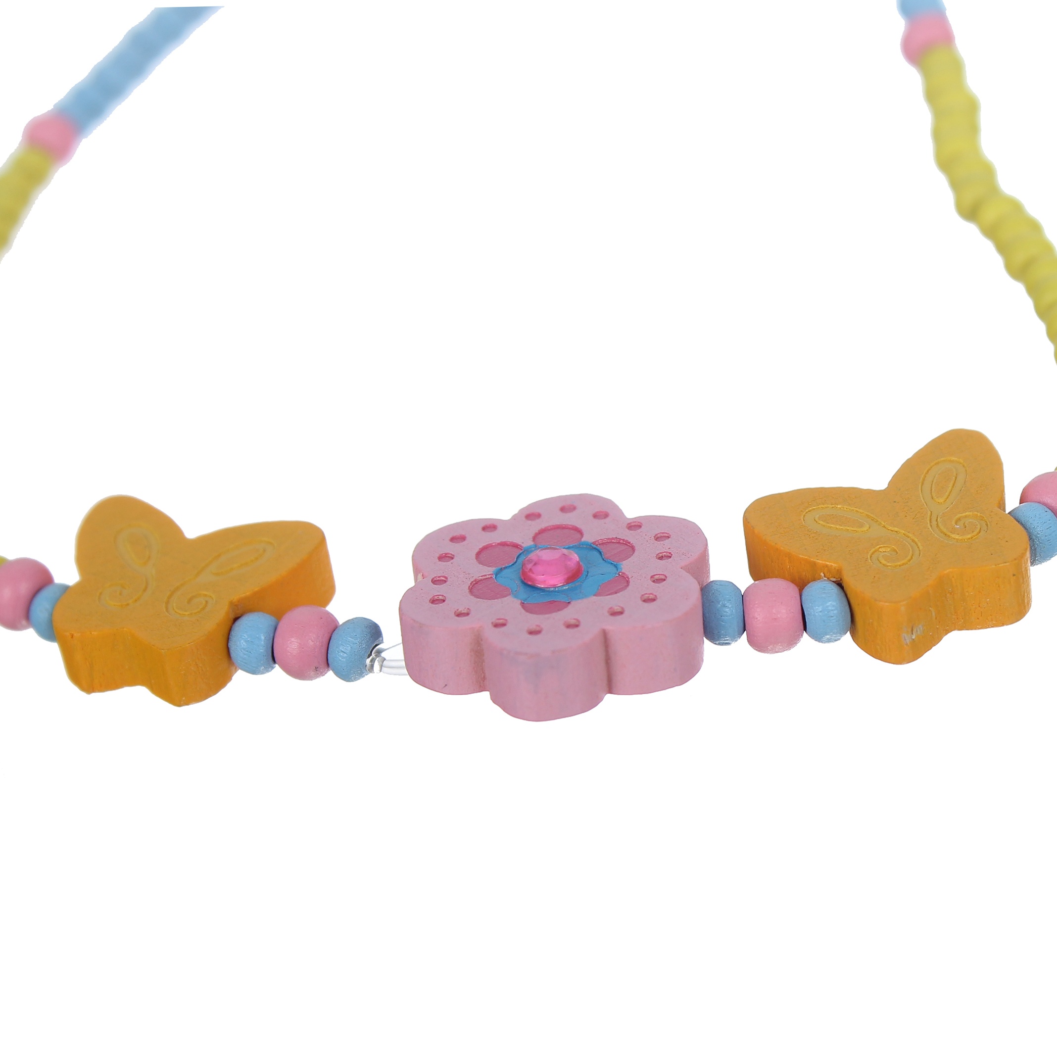 Vòng cổ cho bé hoa hồng 9989034 hình 3