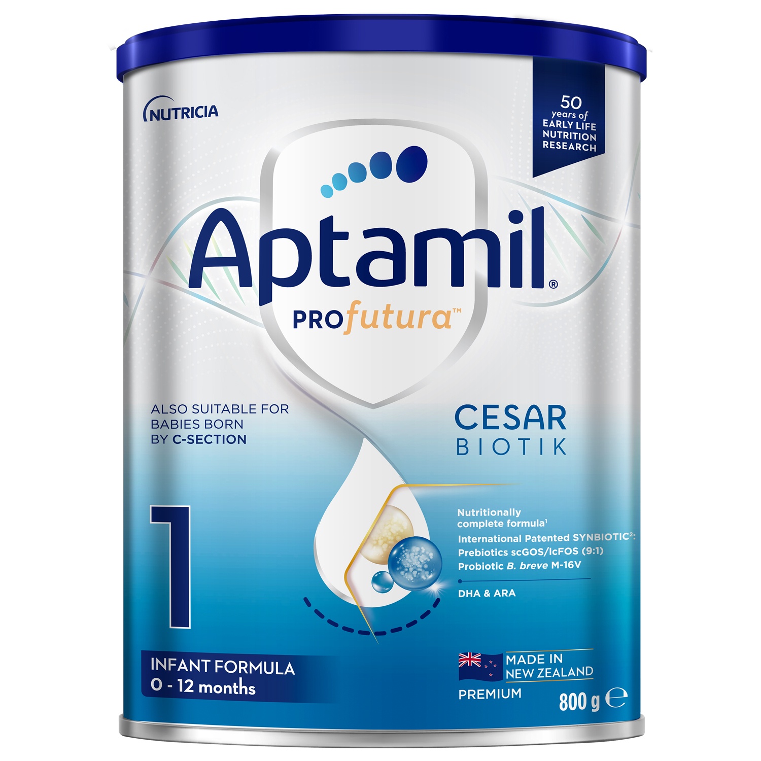 Sữa Aptamil Profutura Cesarbiotik số 1 800g dành cho bé 0 - 12 tháng tuổi hình 2